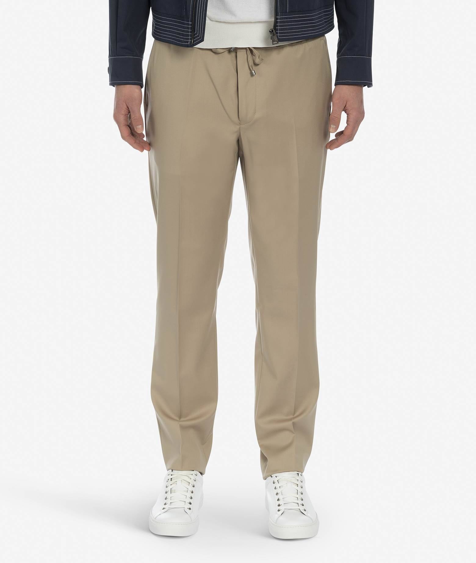 Wool Trousers Mauritius Teal Sportswear