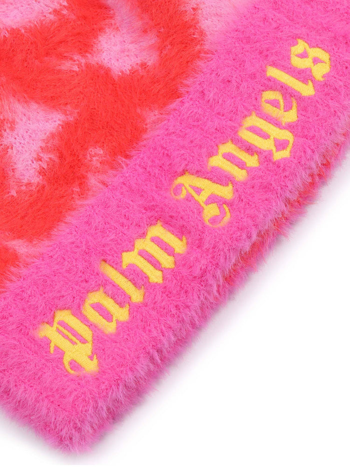 Pa Spray Hearts Knit Beanie Rose Pink - Hat