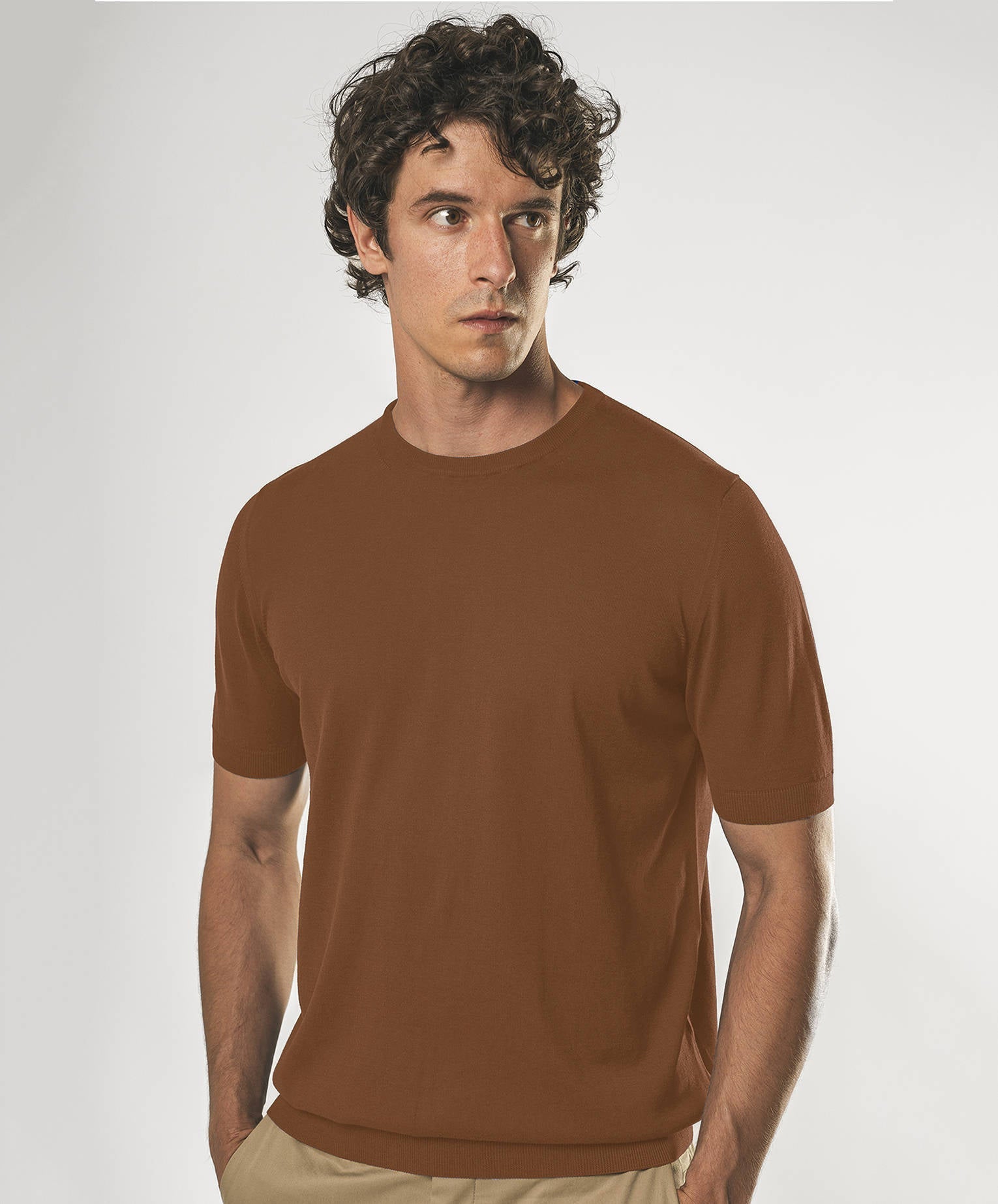 Sea Island T-Shirt Cannes Yellow Knitwear
