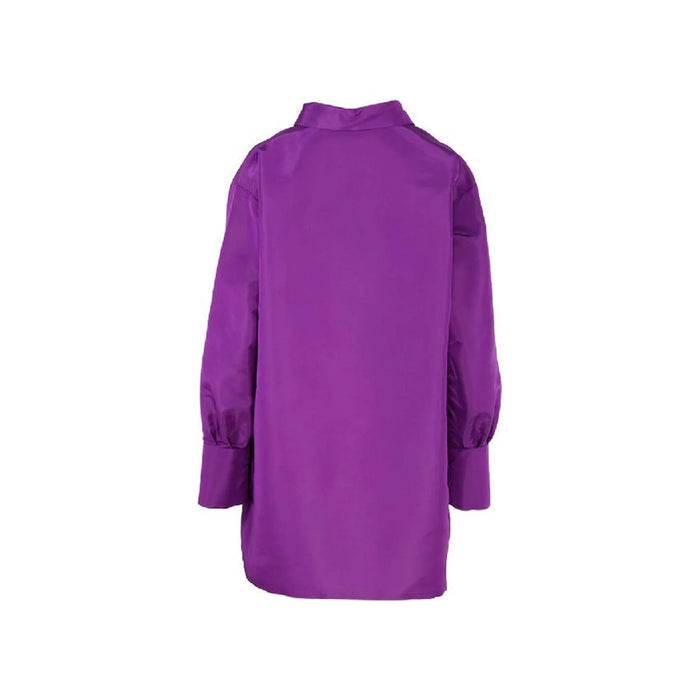 Silk Dress Purple