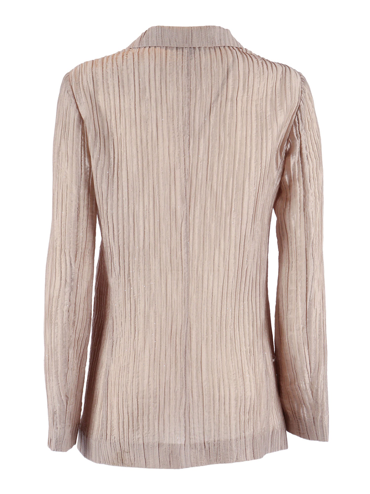 BLAZER Beige Lyocell Polyamide Jacket