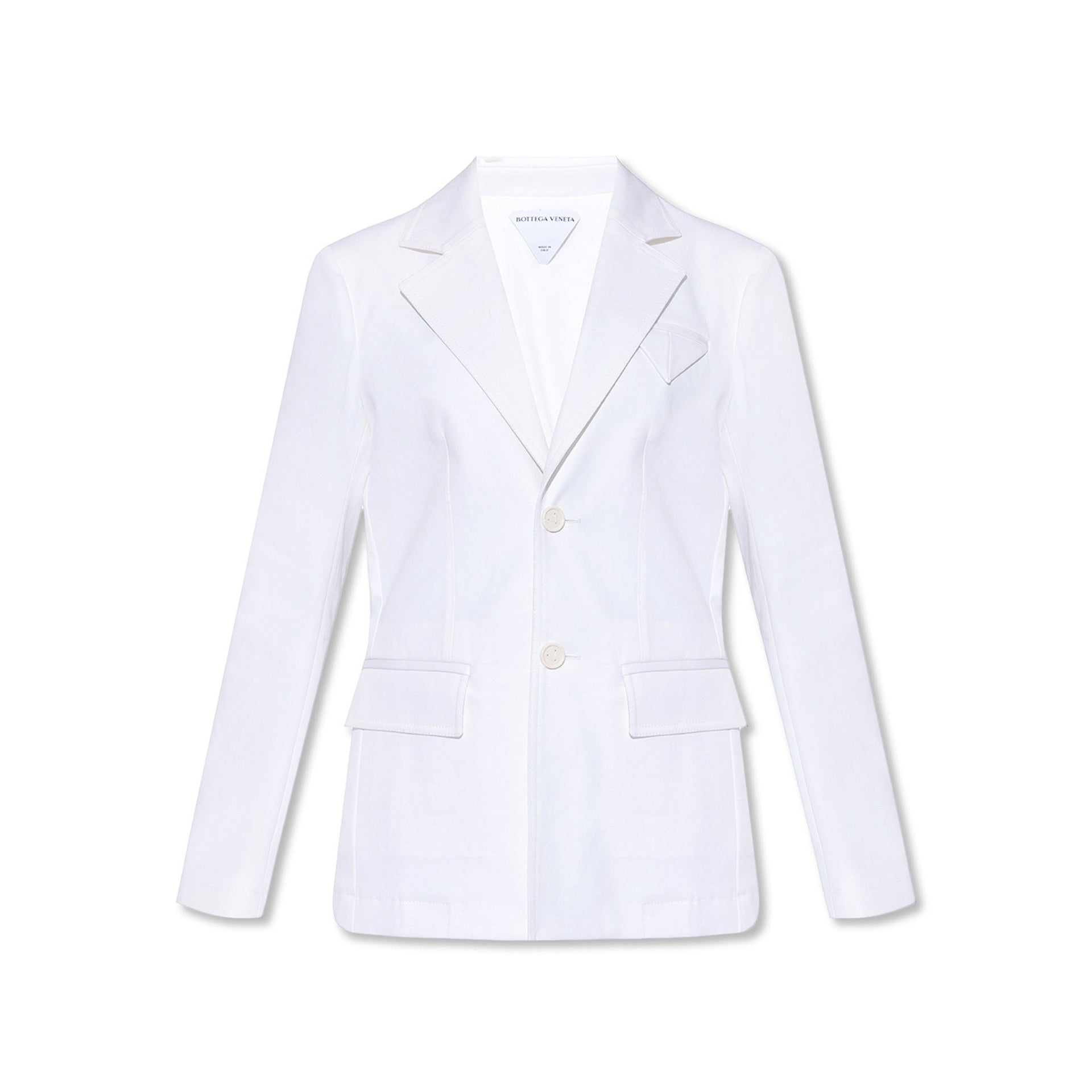 Cotton Blazer White