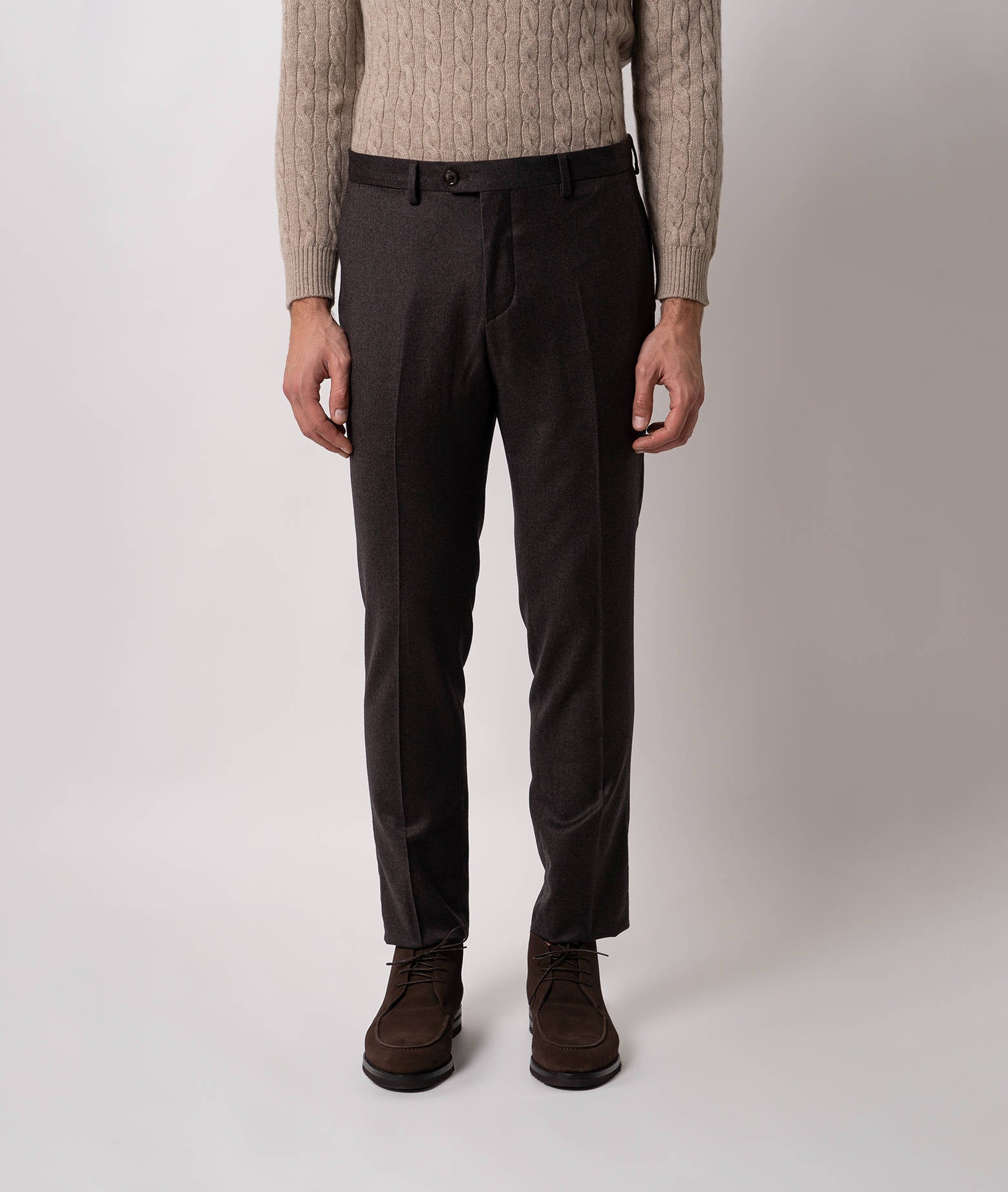 Wool Trousers Courchevel Navy Sportswear