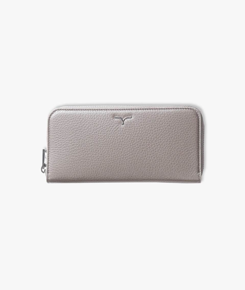 Zippered Wallet Lira Brown And Money Holder