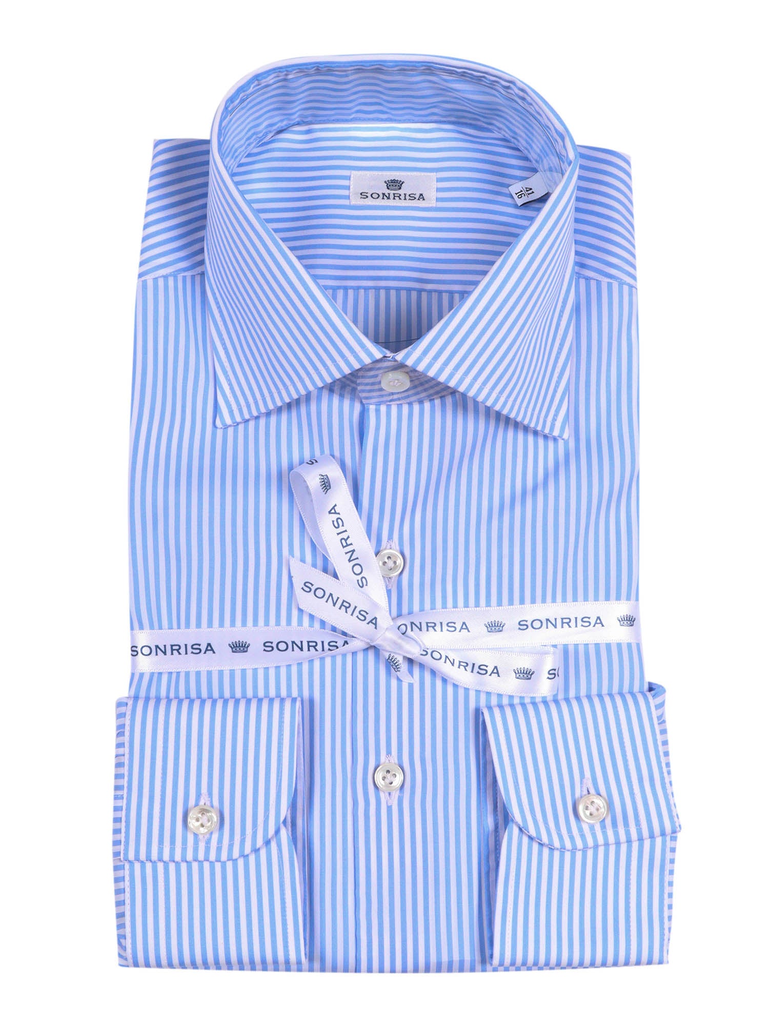 Mens Shirt Light Blue Cotton