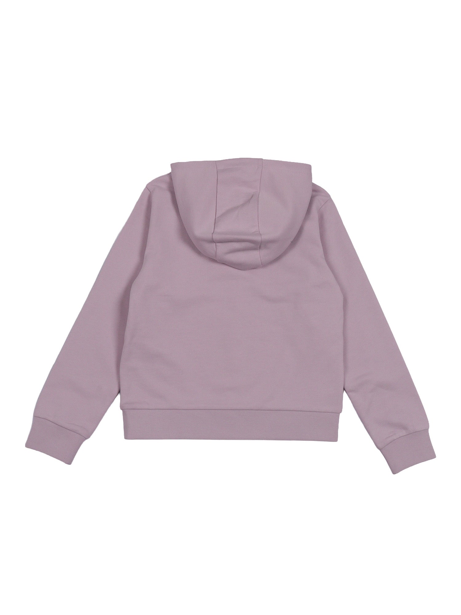HOODIE SWEATER Pink Cotton Hood Lining Crewneck