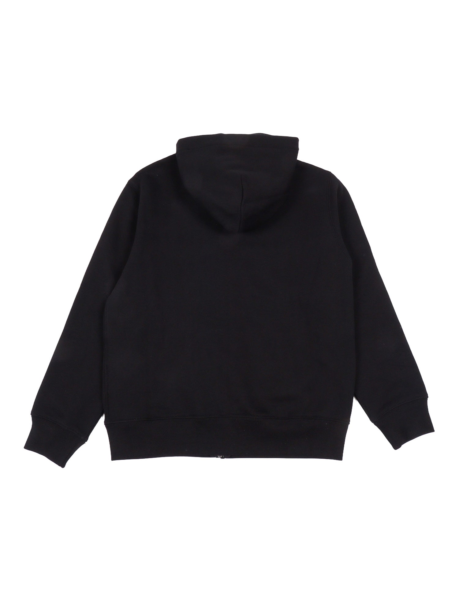 FZ HOOD-TOPS-KNIT Black Cotton Polyester Sweatshirt