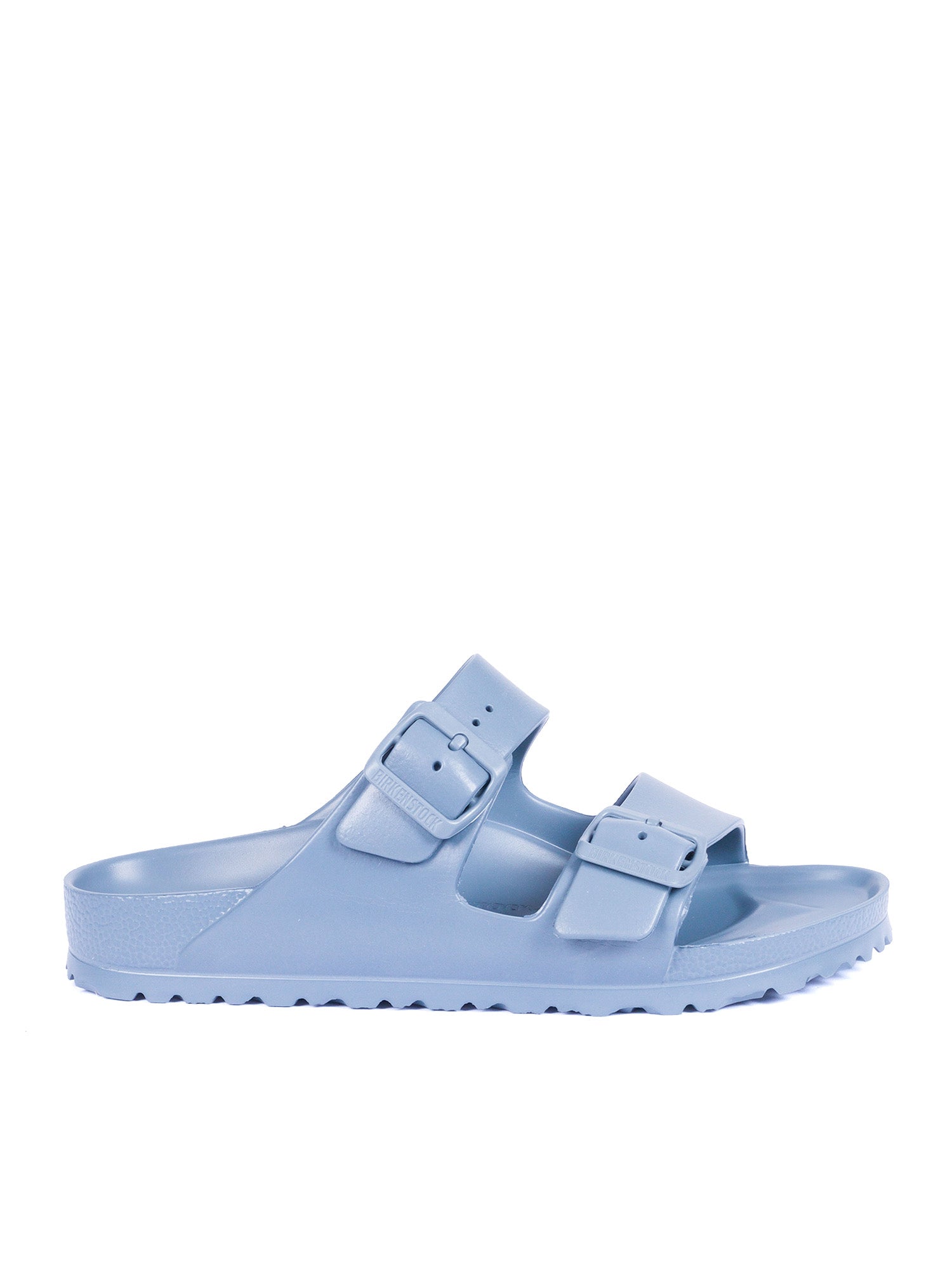 Arizona Eva Basalt Gray, Light Blue Sole In Sandal