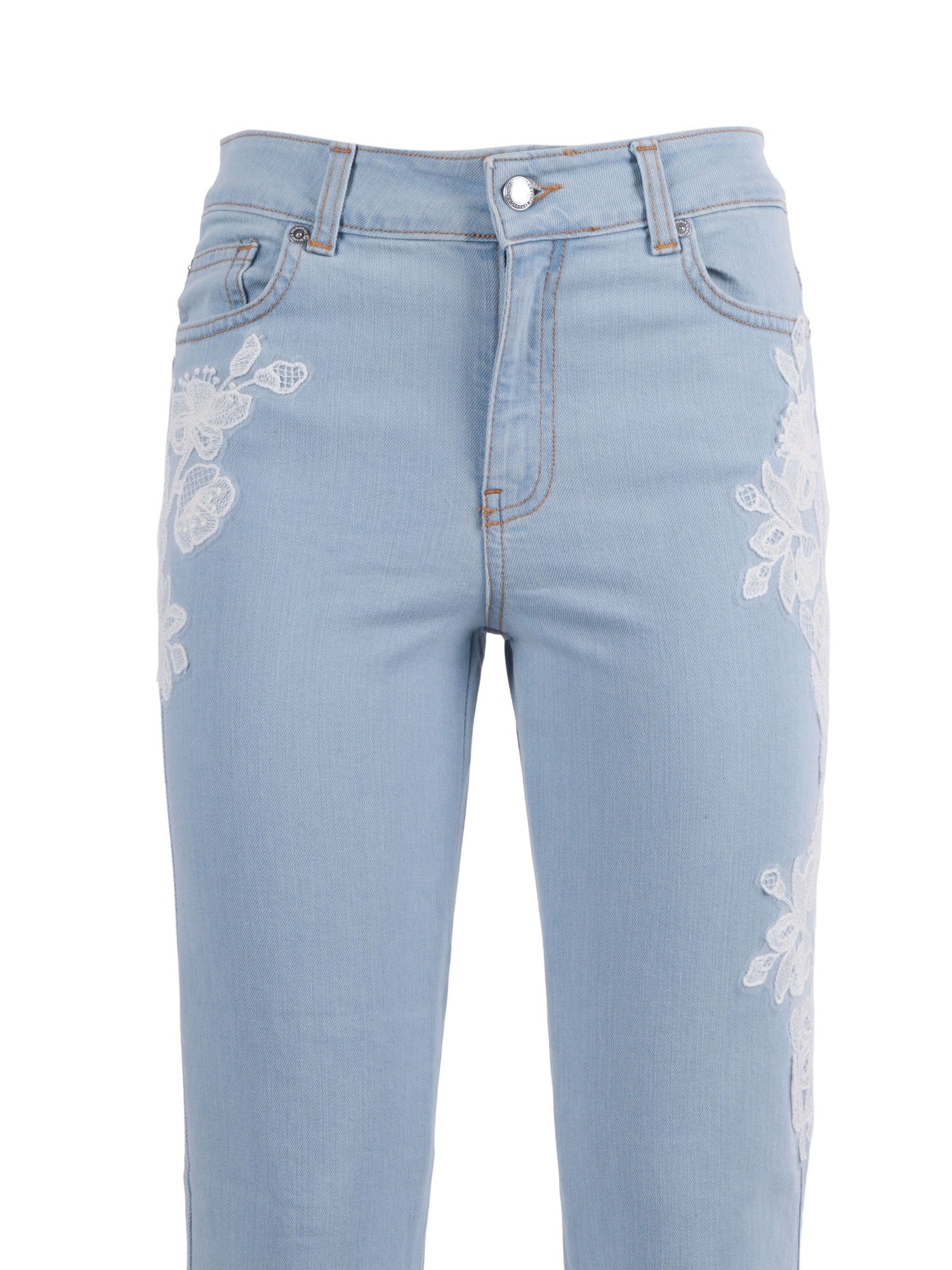 Embellished Jeans Blue