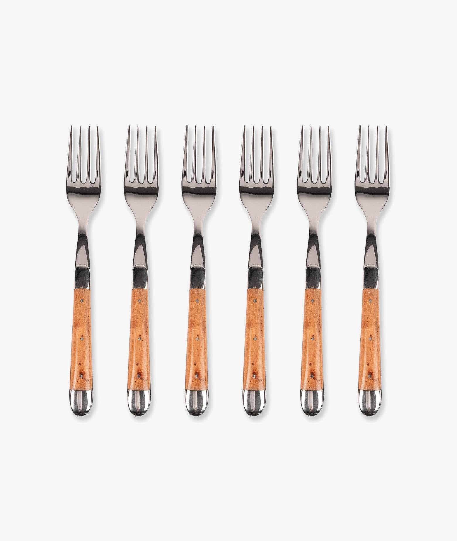 Juniper Table Forks Brown Cutlery
