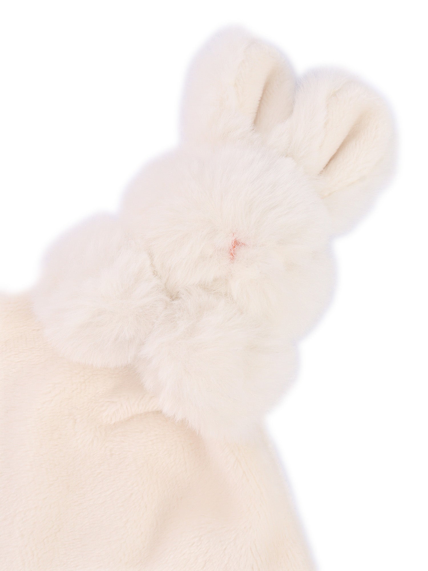 Rabbit Doudou White Recycled Polyester Peluche