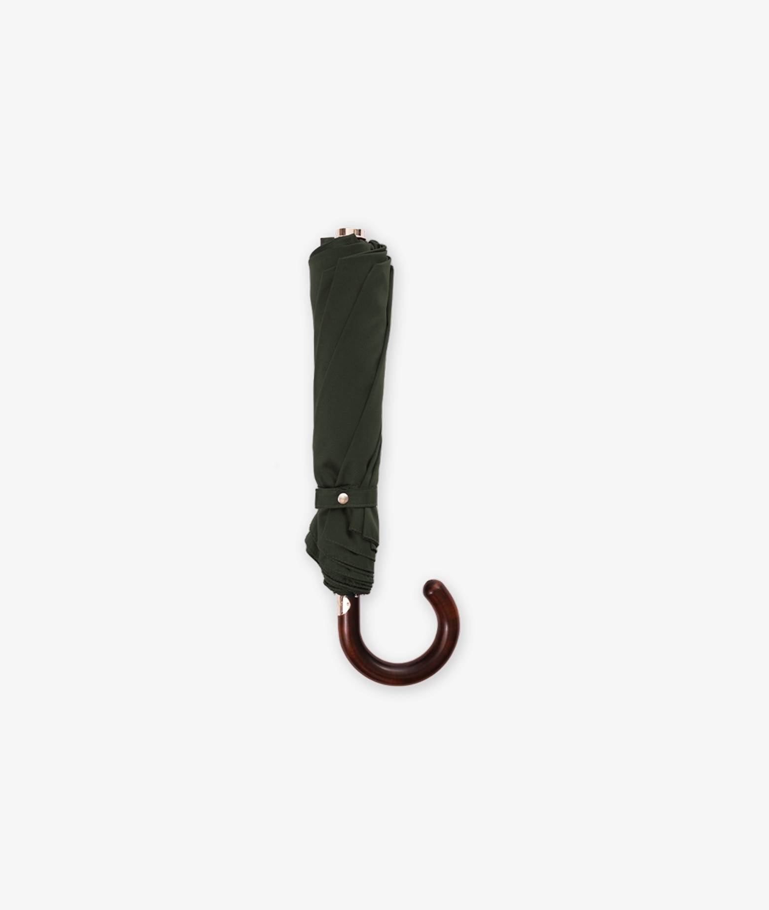 Folding Umbrella Darkred Maple Handle