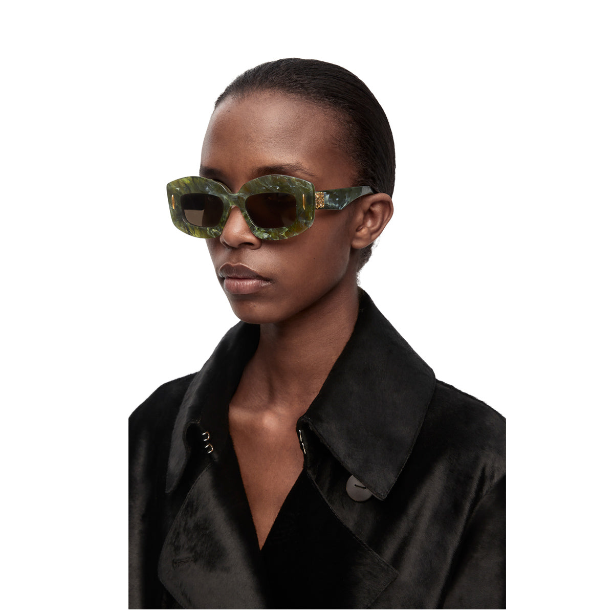 LW40114I 96E Verde Acetate Occhiali Sole