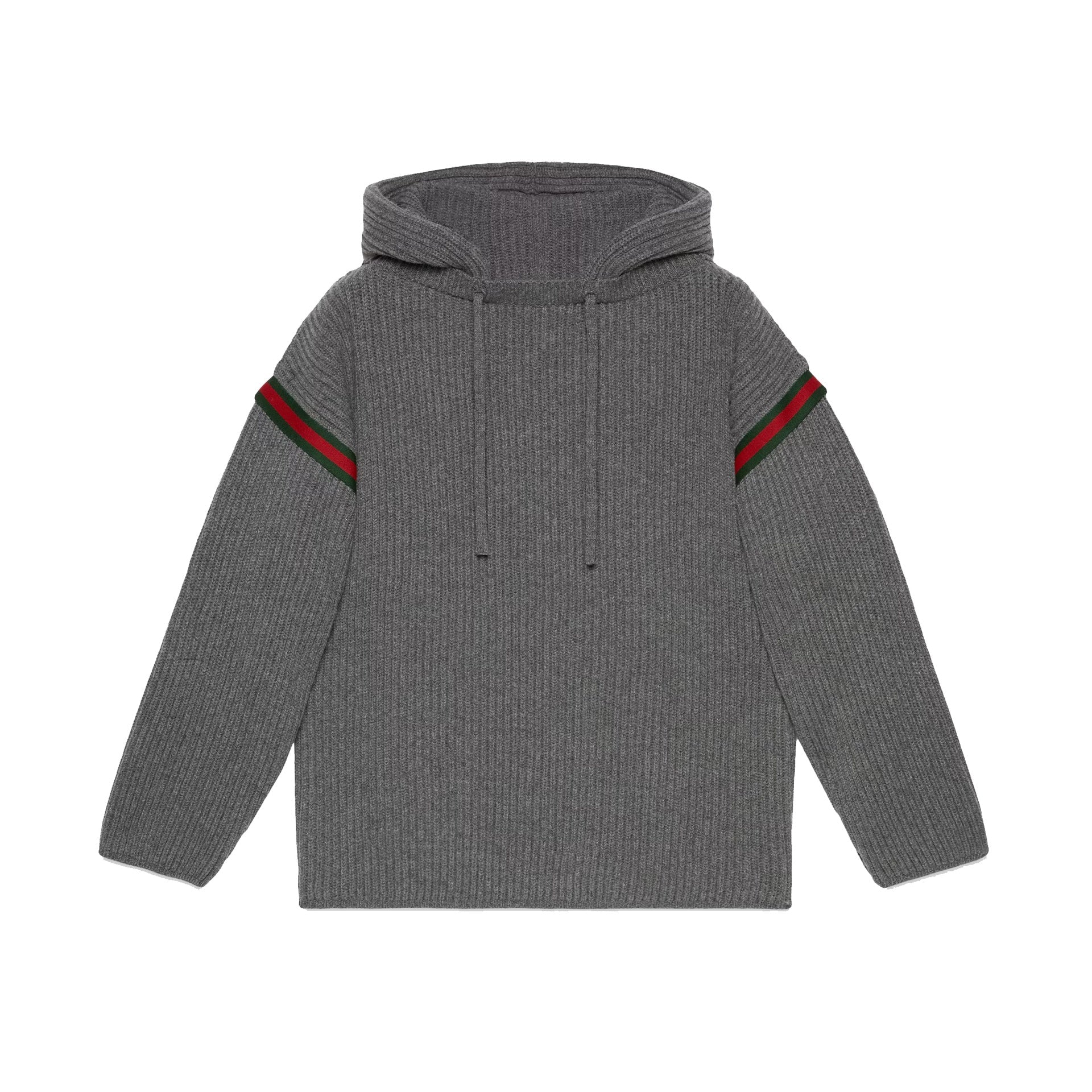 Wool Zipped Sweatshirt Gray Cashmere