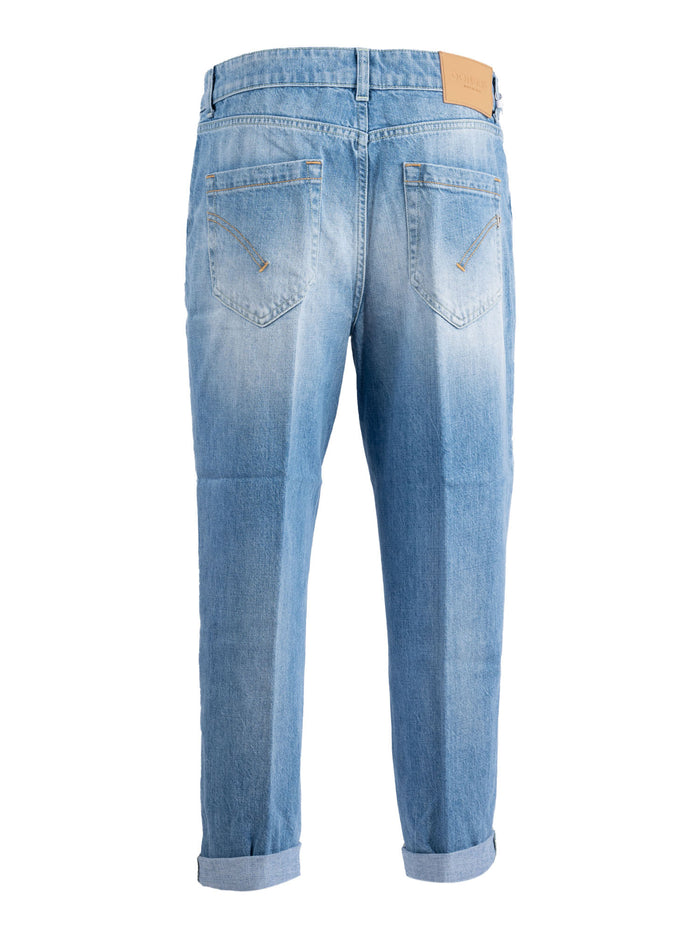 KOONS PANTS Blue Cotton Jean