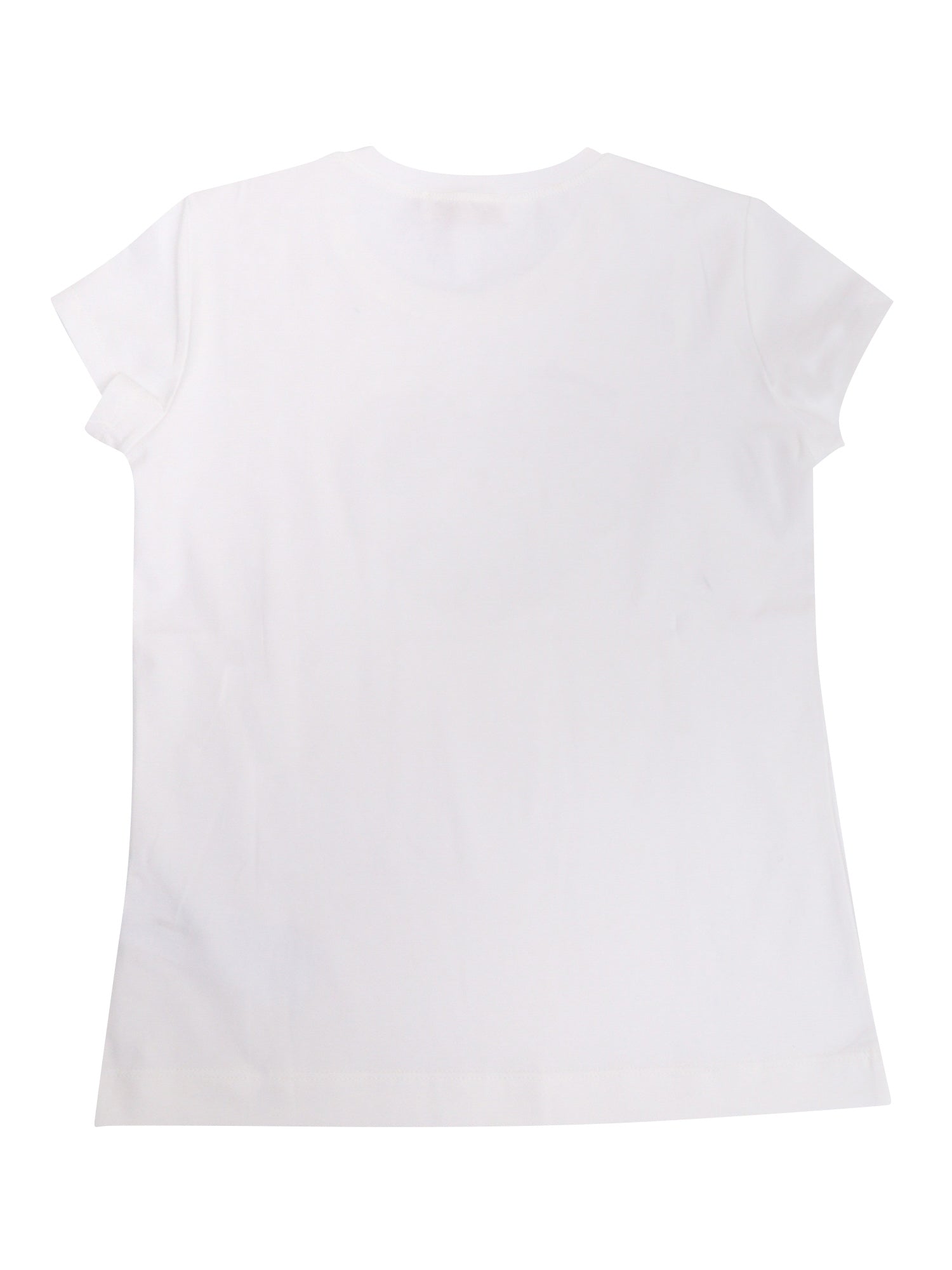 TENNIS REGULAR T-SHIRT White Cotton Elastan Short Sleeves