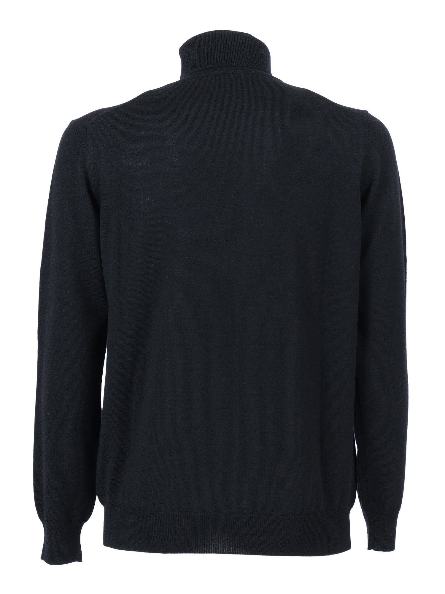 Turtleneck Black Wool