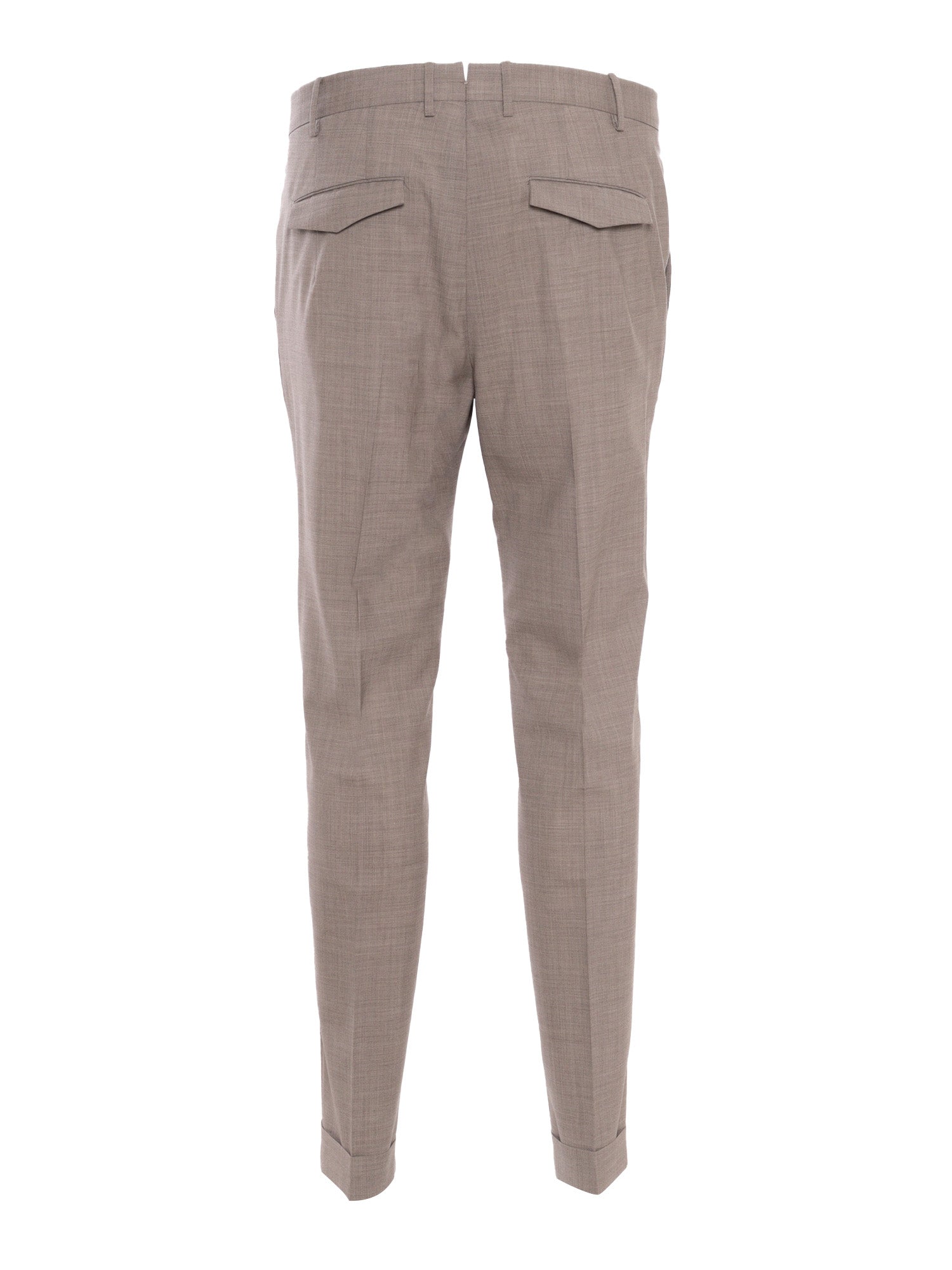 Master trousers Brown Virgin Wool Elastane Pant