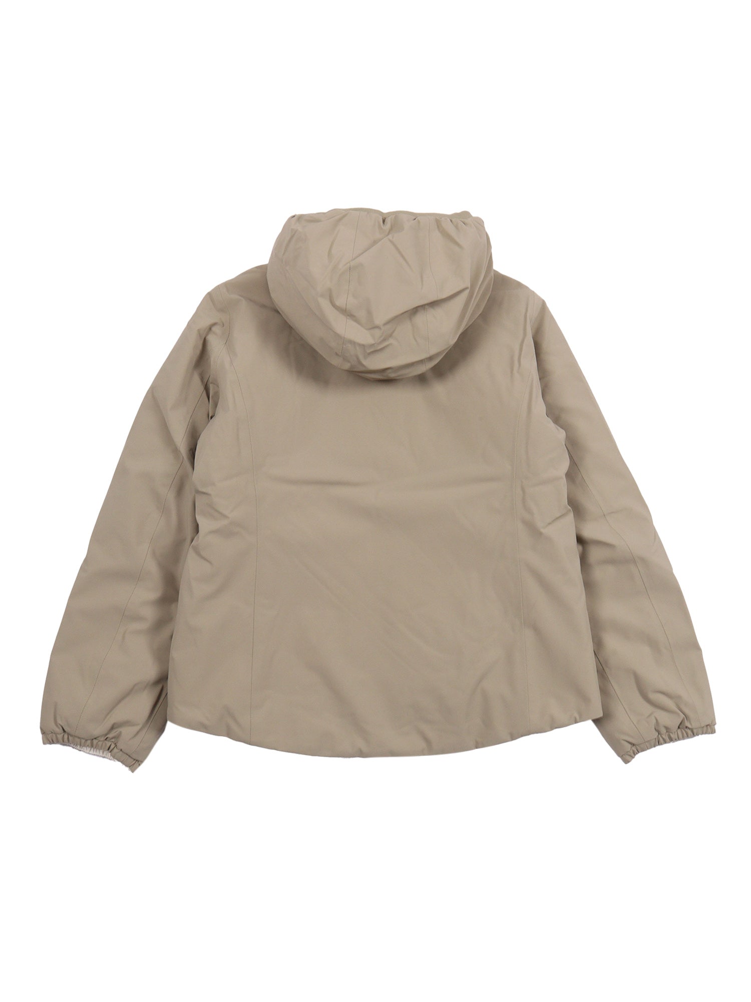P. LILY ST WARM DOUBLE DOWN JACKET Green Short Puffer
