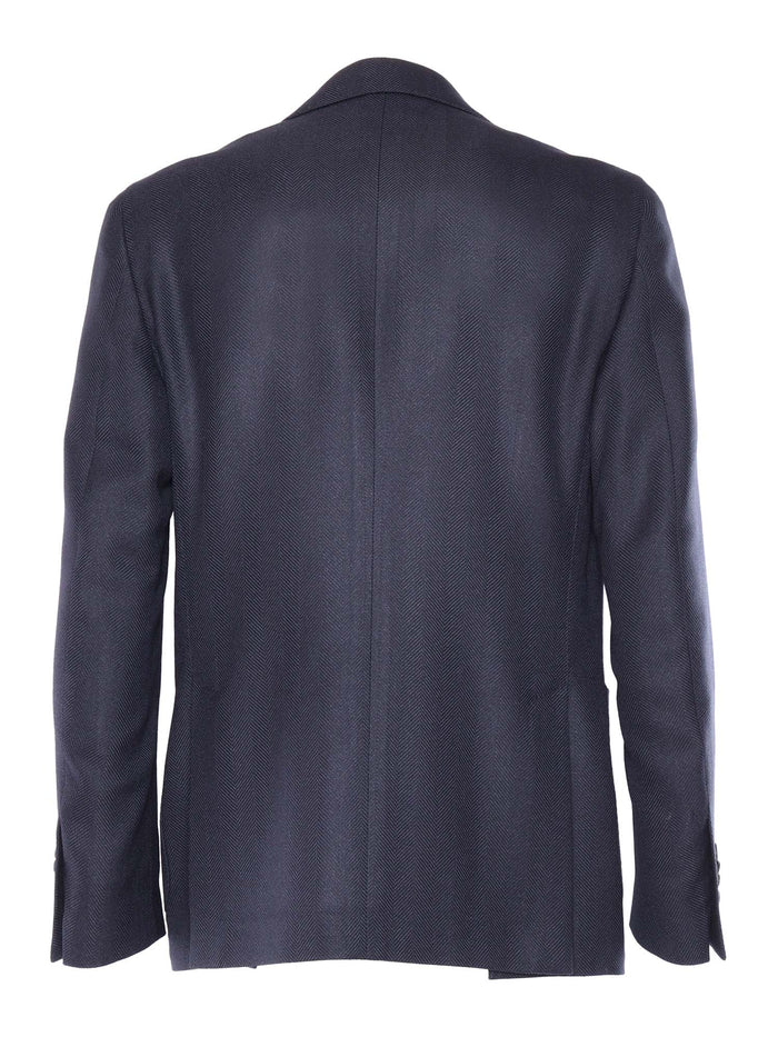 Special Line Drop 7 Reg Man Jacket Wool Cotton Other Fiber Single Breasted