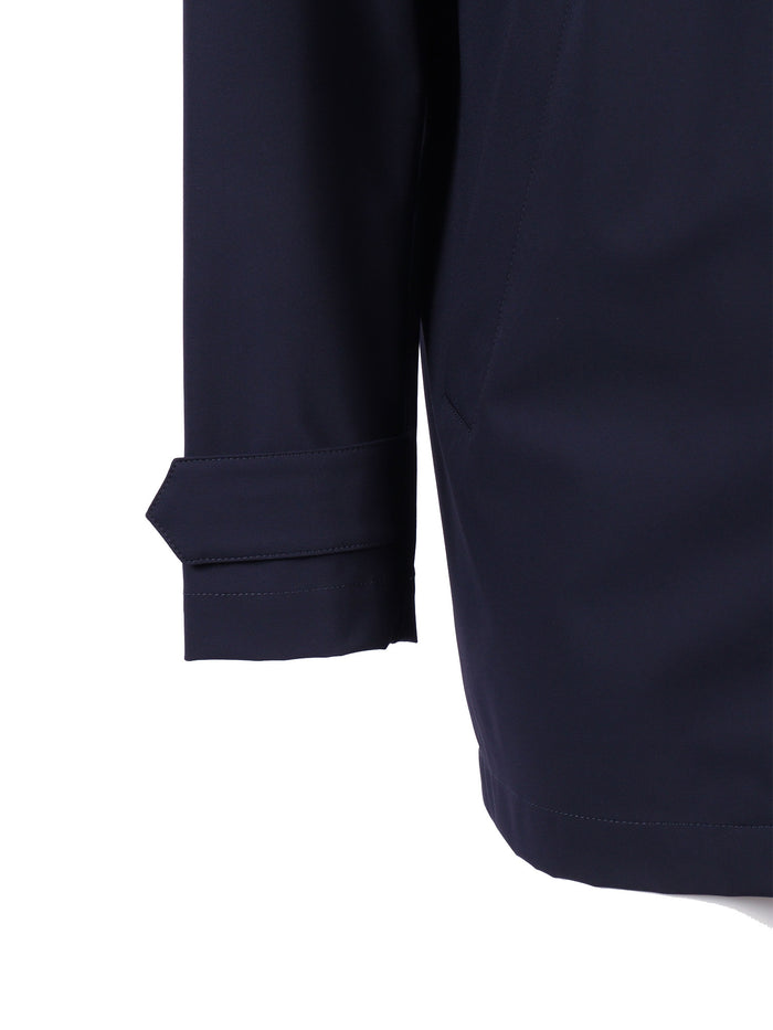 Fay Travel Morning Stretch Blue Polyamide Elastane Jacket