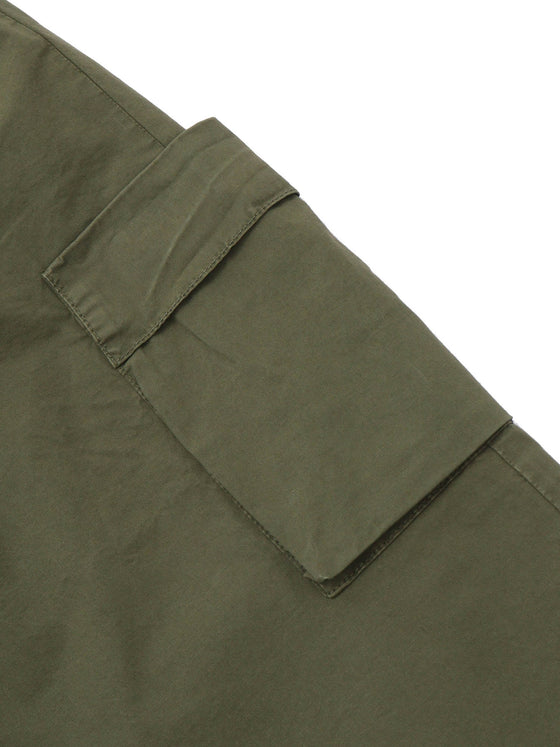 Pants Green Cotton Elastane
