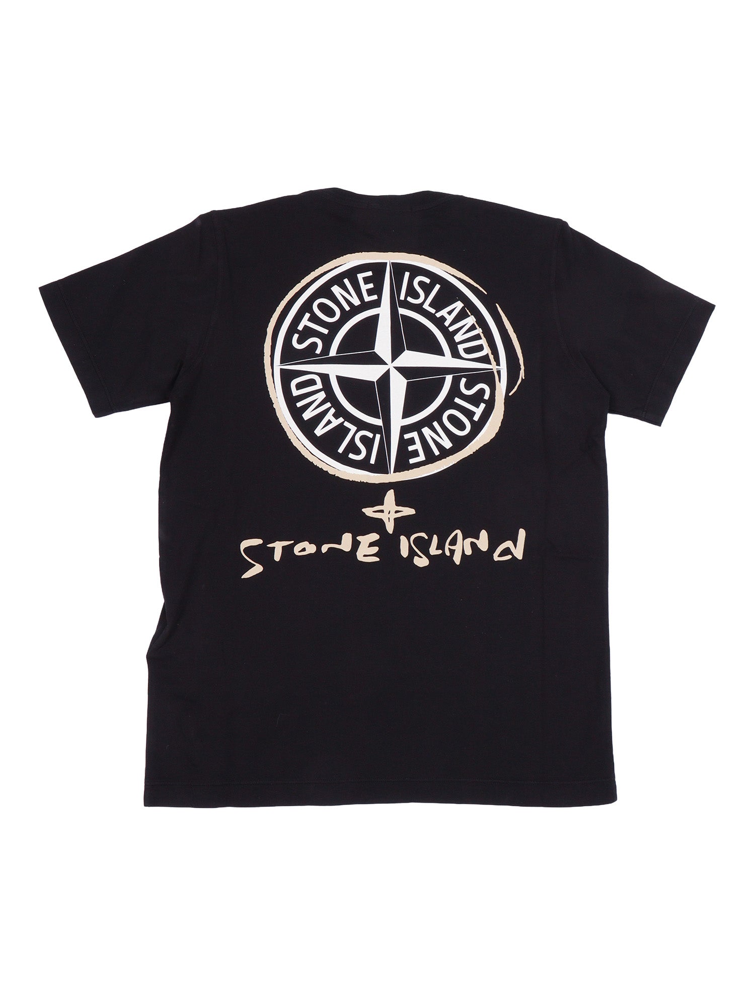 T-Shirt M-C Black Cotton Sportwear