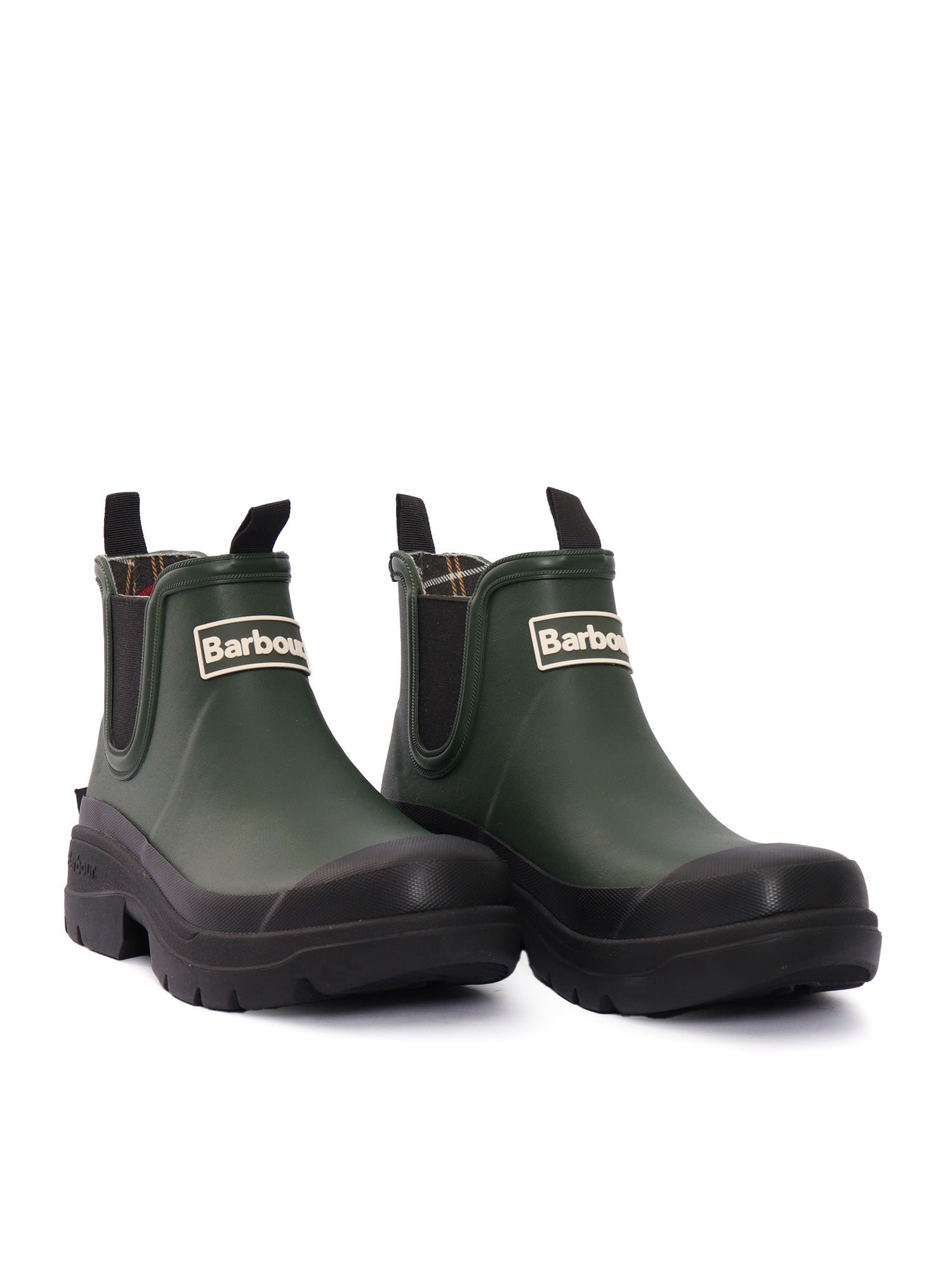 Nimbus Chelsea Welly Green Rubber Polyamide Booties