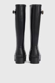 Snowdon tall wellington Black Boot