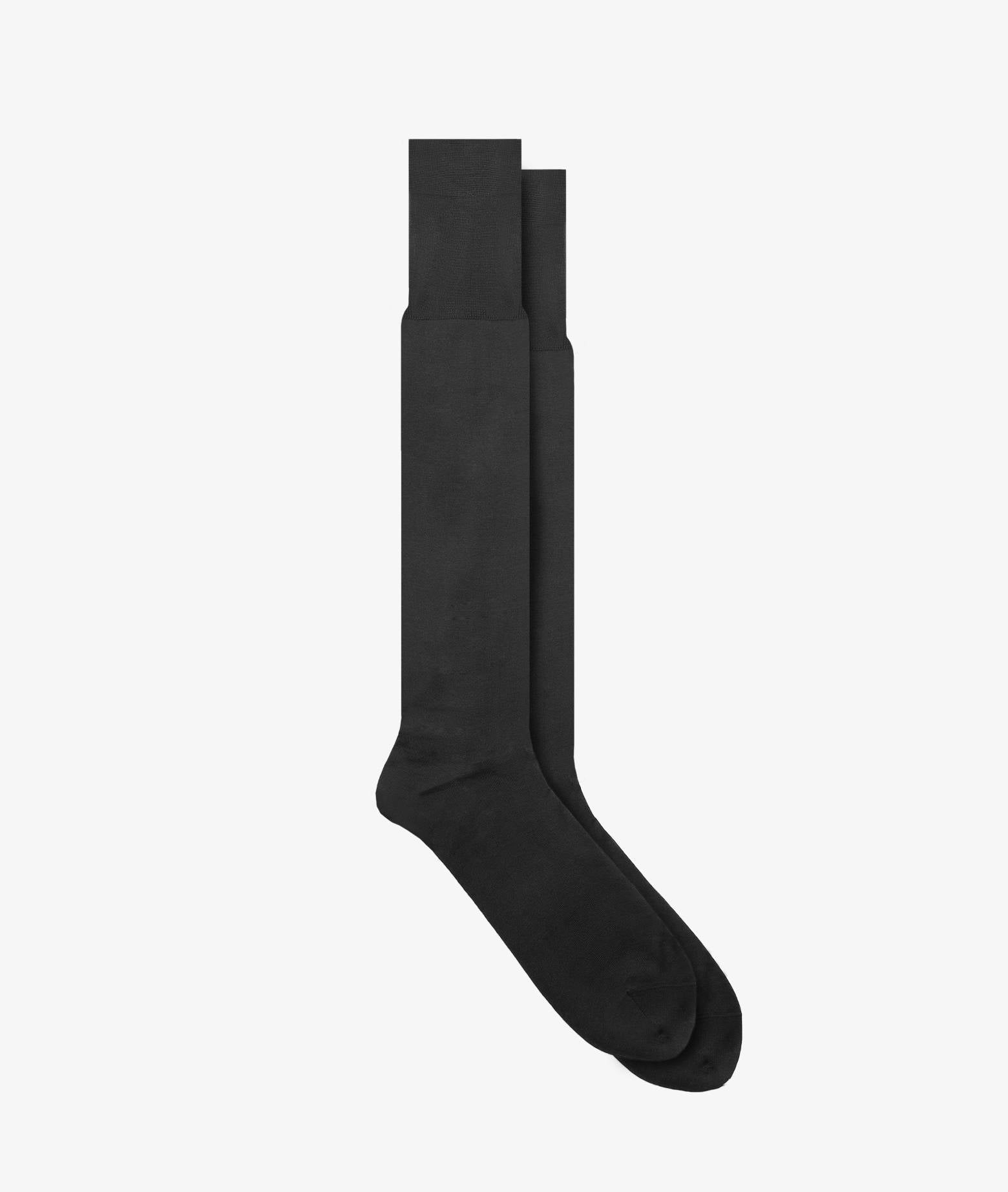 Long Cotton Socks Dimgray