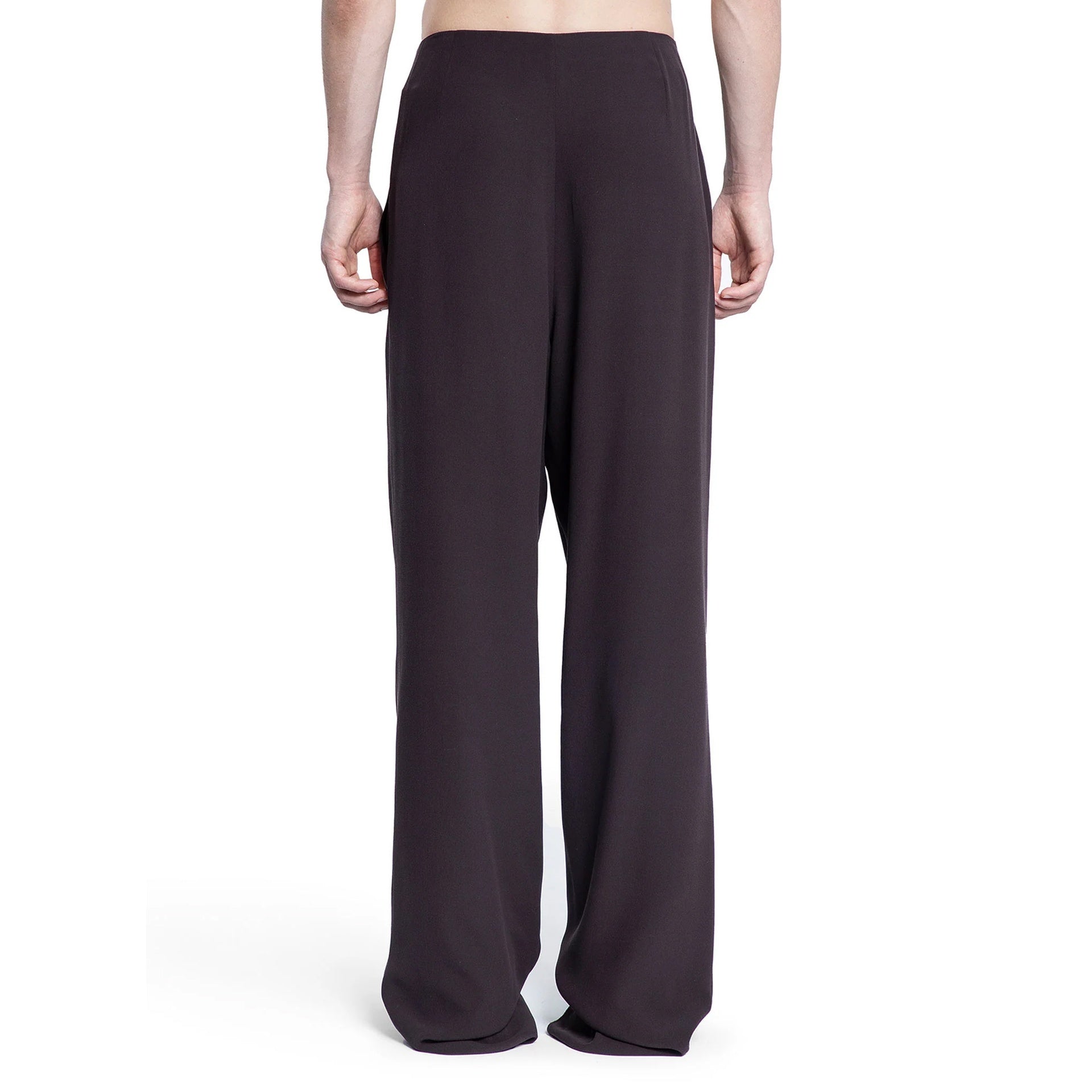 Silk Pants Brown
