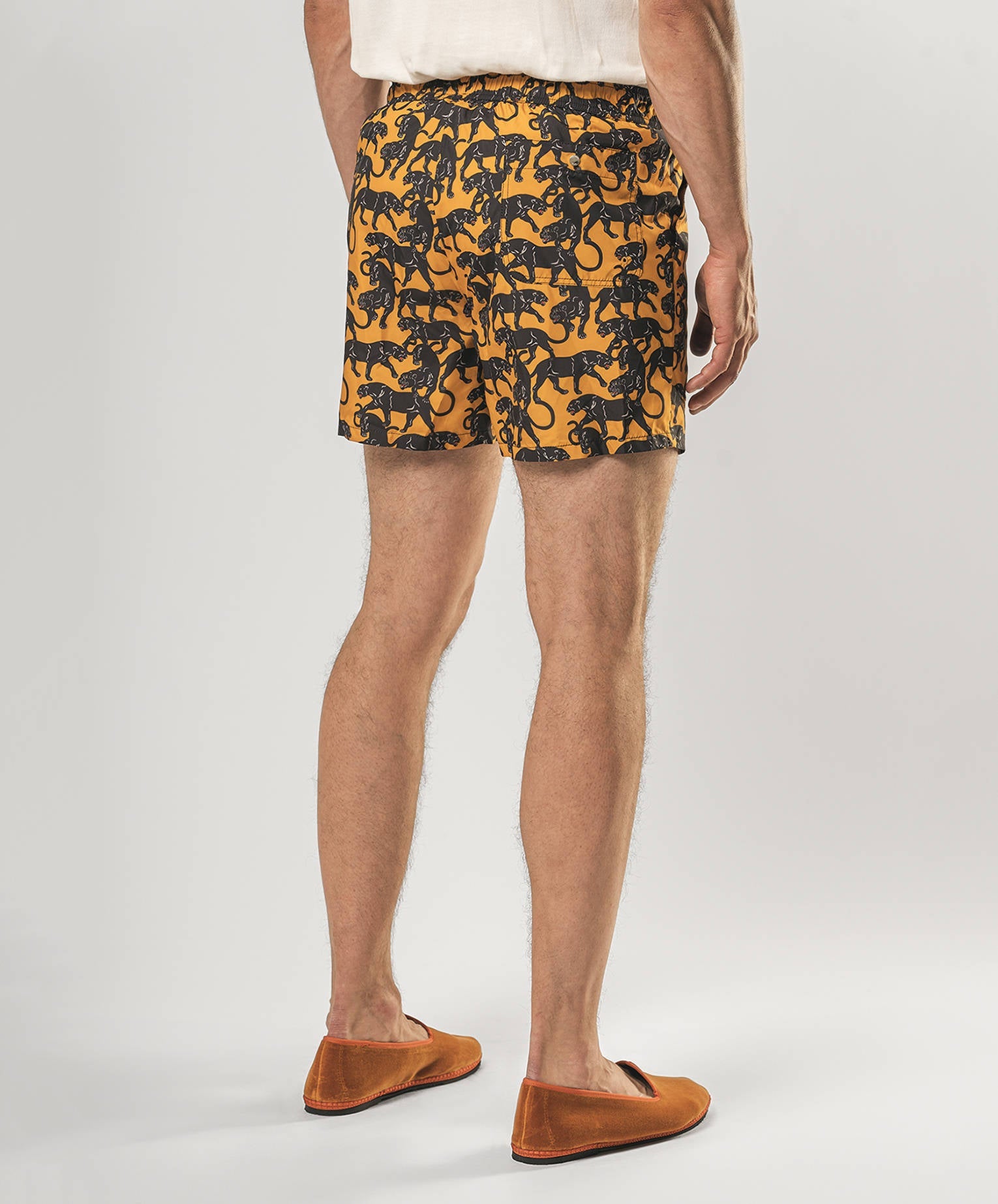 Swimsuit Romazzino Yellow Swim Short