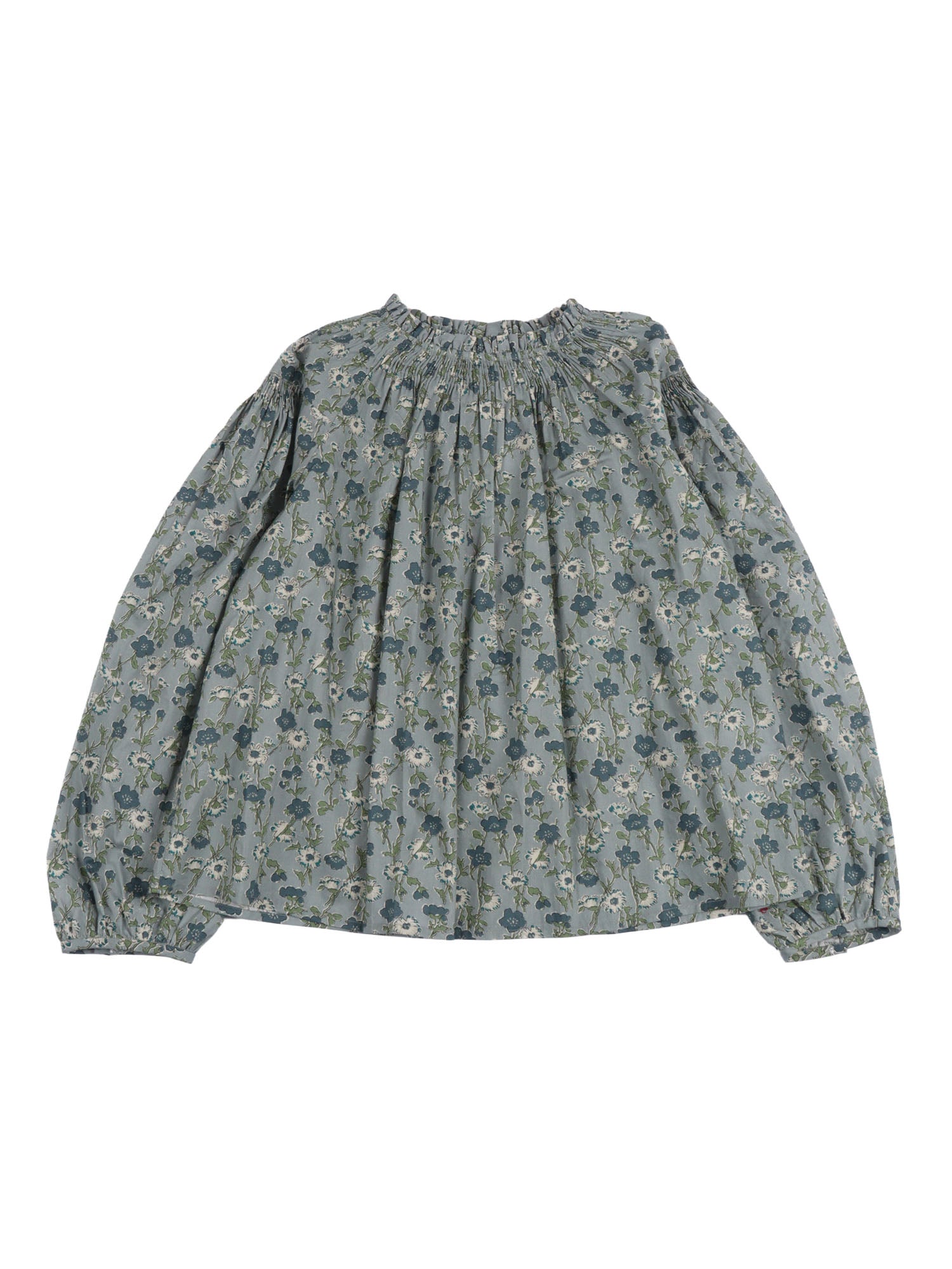 Blandine Blouse Green Organic Cotton