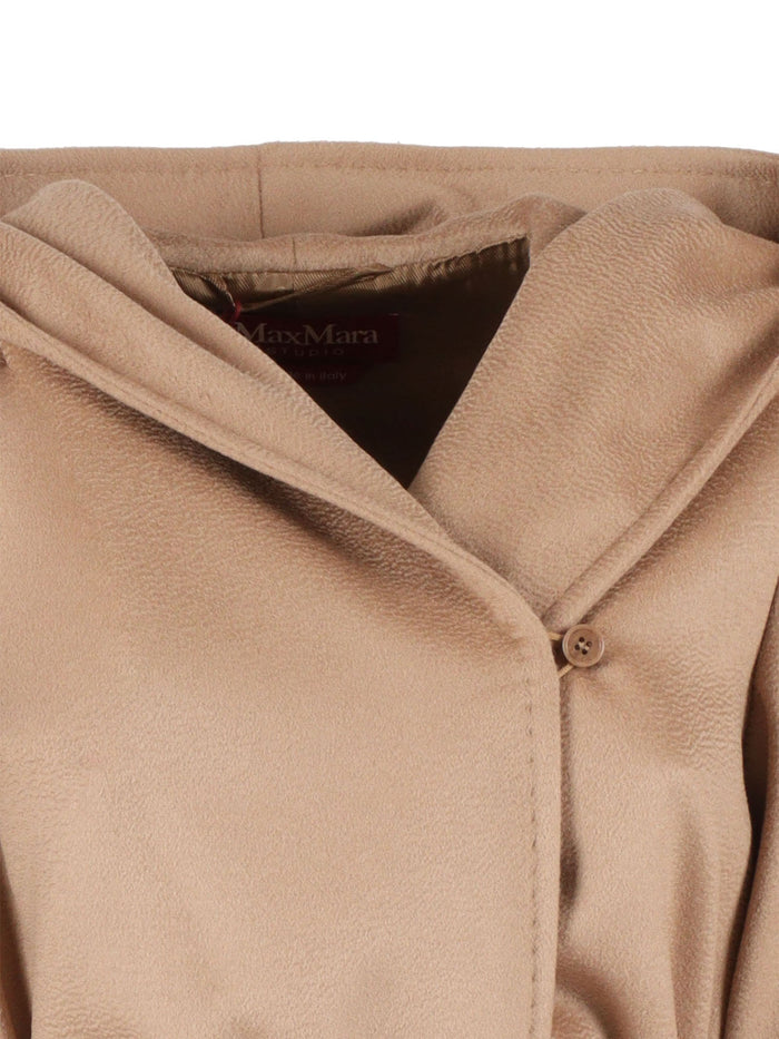 Coat Camel Virgin Wool Lining Viscose