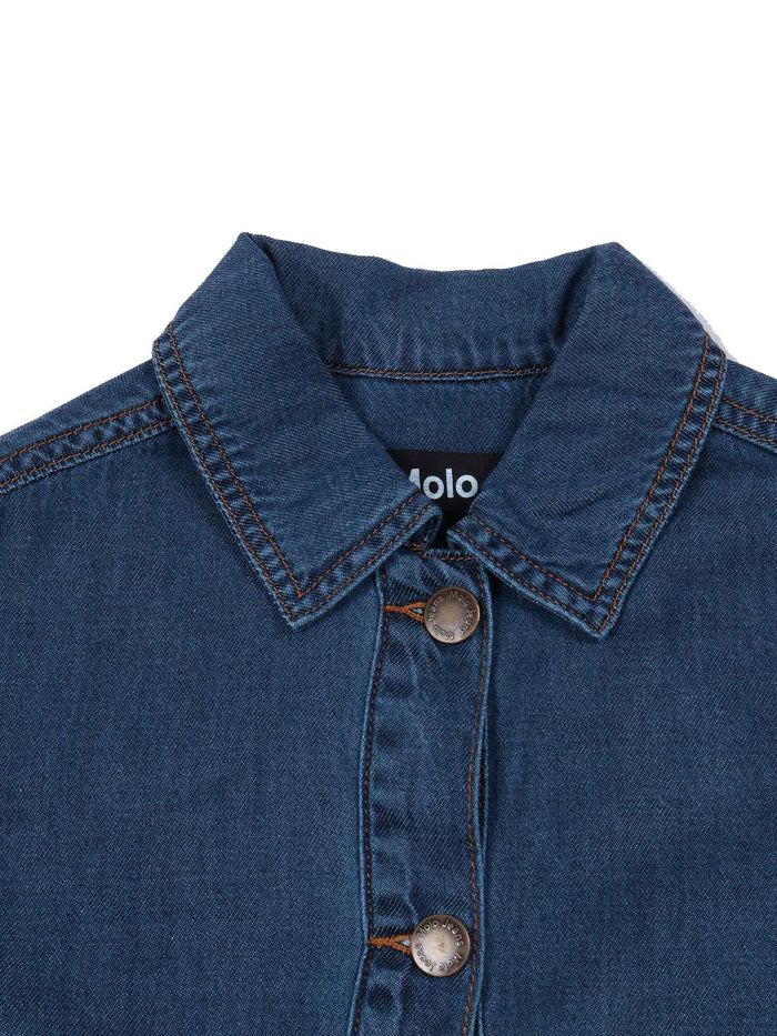 Helena Jackets Blue Tencel Tm Lyocell Cotton