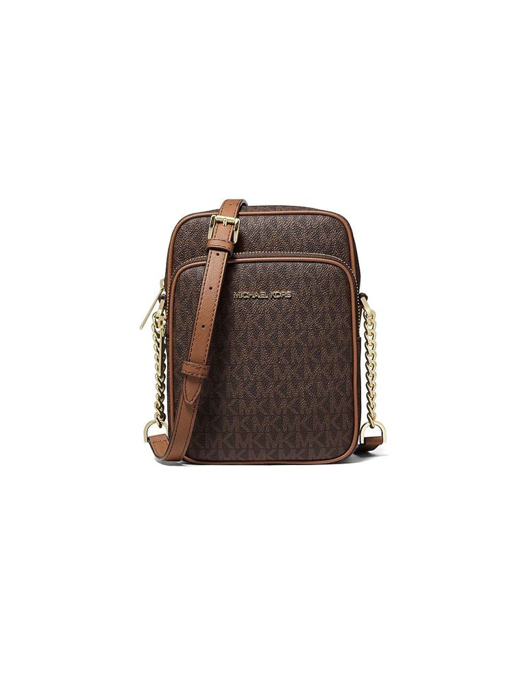 Michael Kors Crossbody Bag Brown 89.coated Canvas / Crossbody-bags