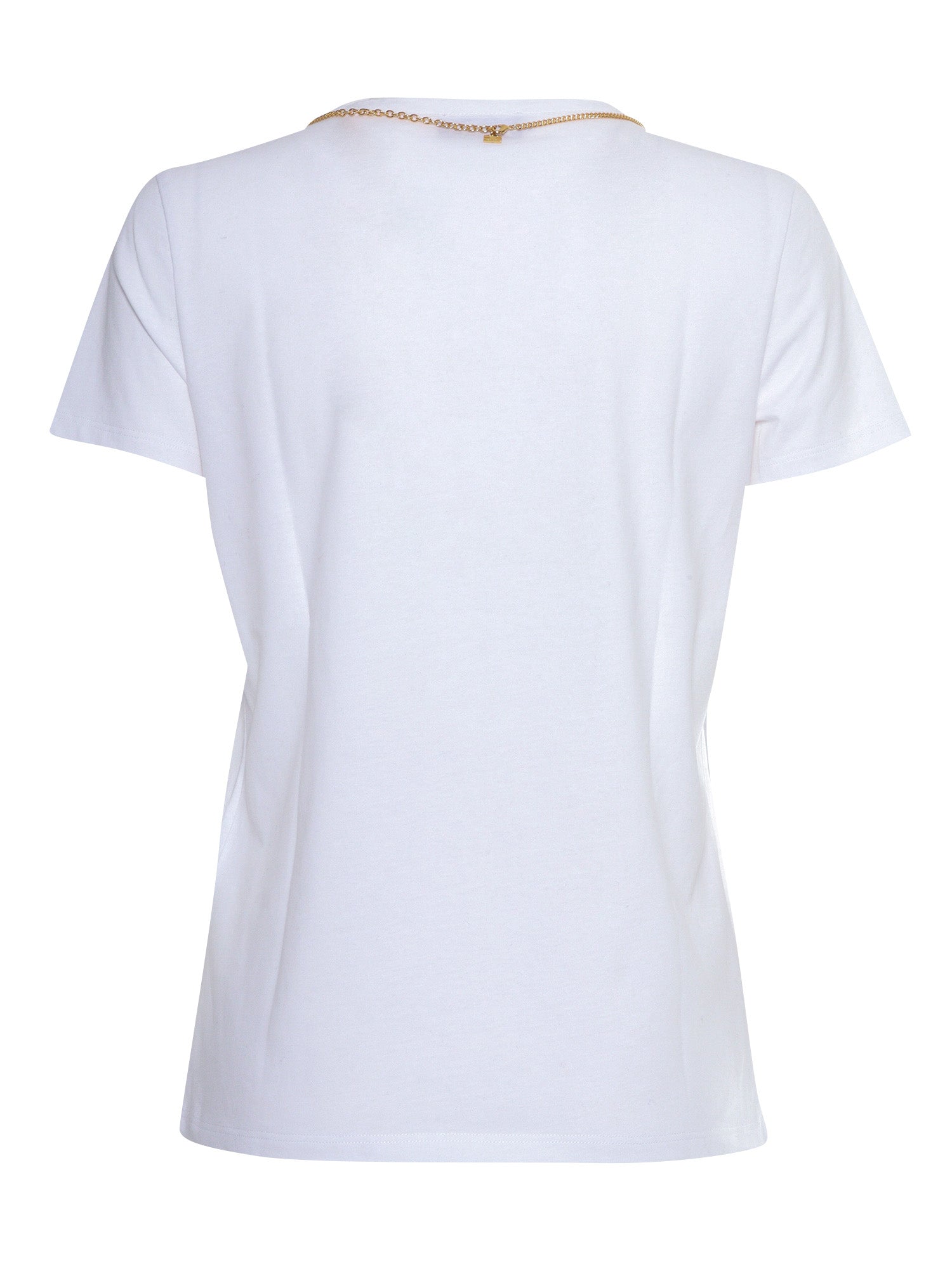 SWEATER White Cotton Short Sleeves T-shirt