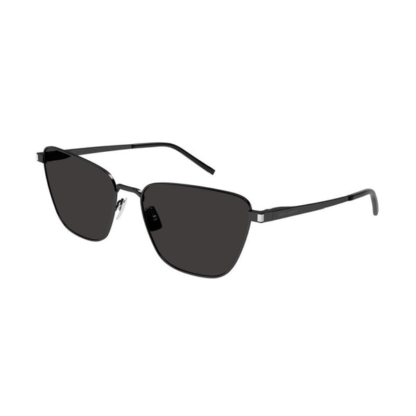 Saint Laurent Sunglasses Cat Eye Full Rim, Black Frame And Grey Lens Sl551001
