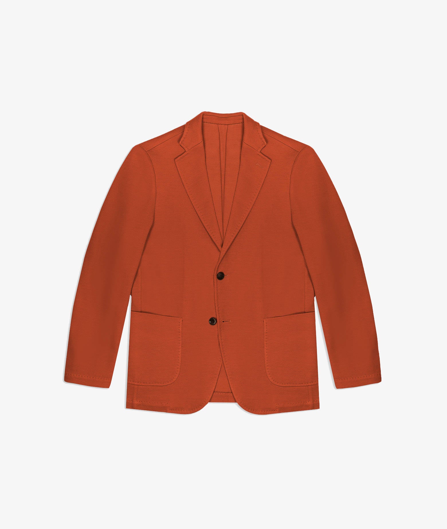 Sporty Cotton Blazer Muscat Firebrick Jersey Jacket