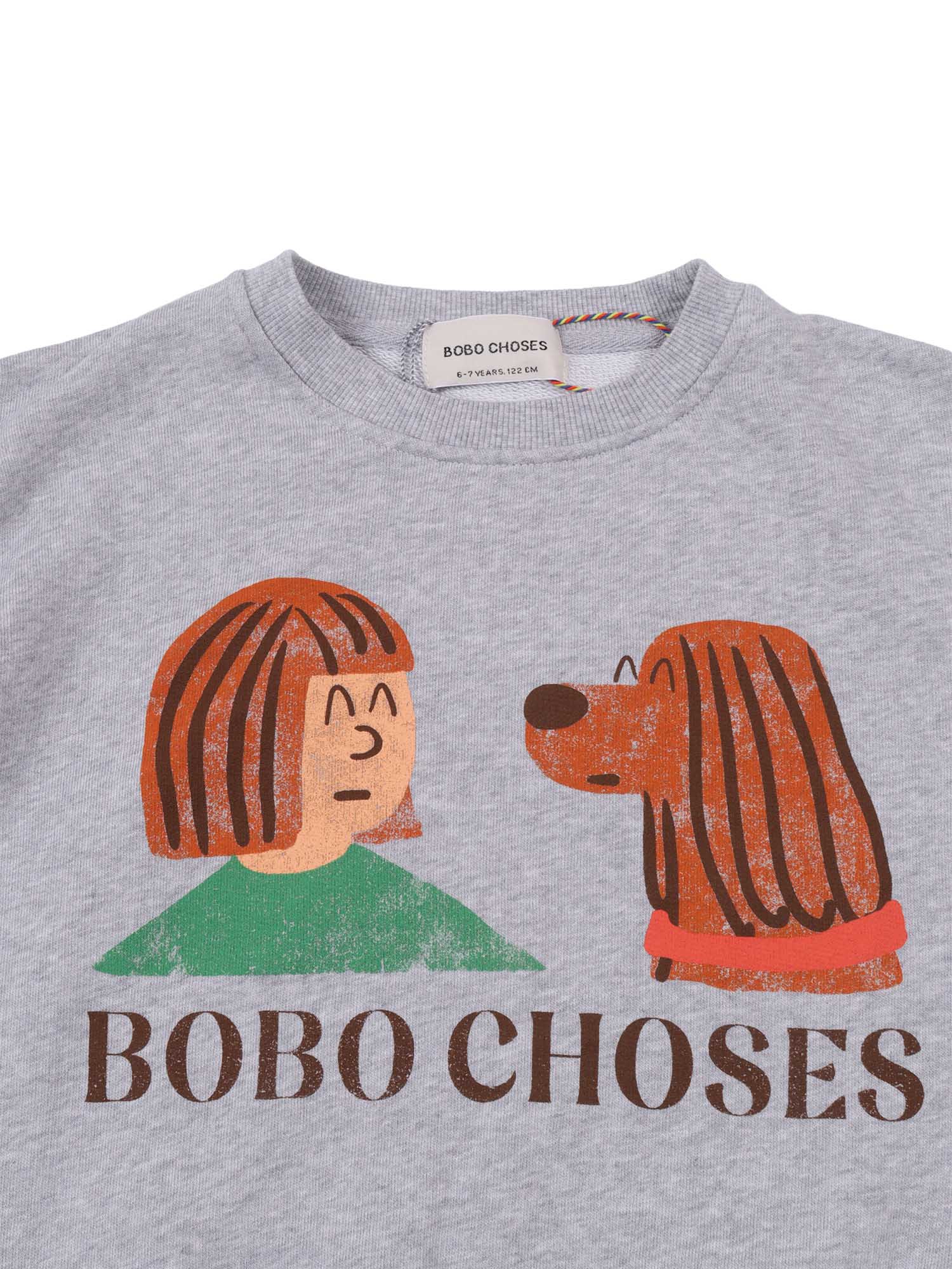 Friends In A Pickle sweatshirt Grey Organic Cotton