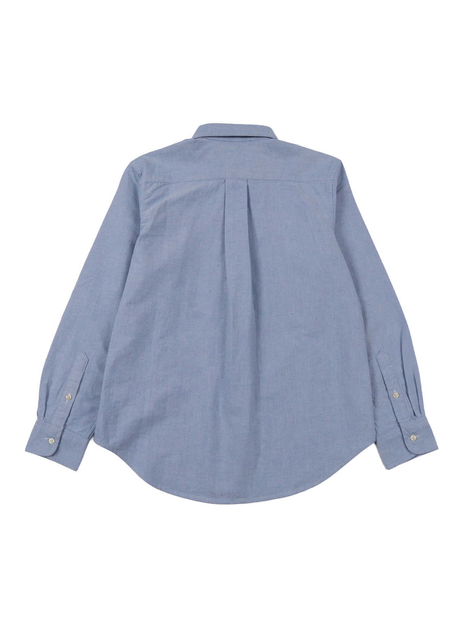LS BD-TOPS-SHIRT Blue Cotton