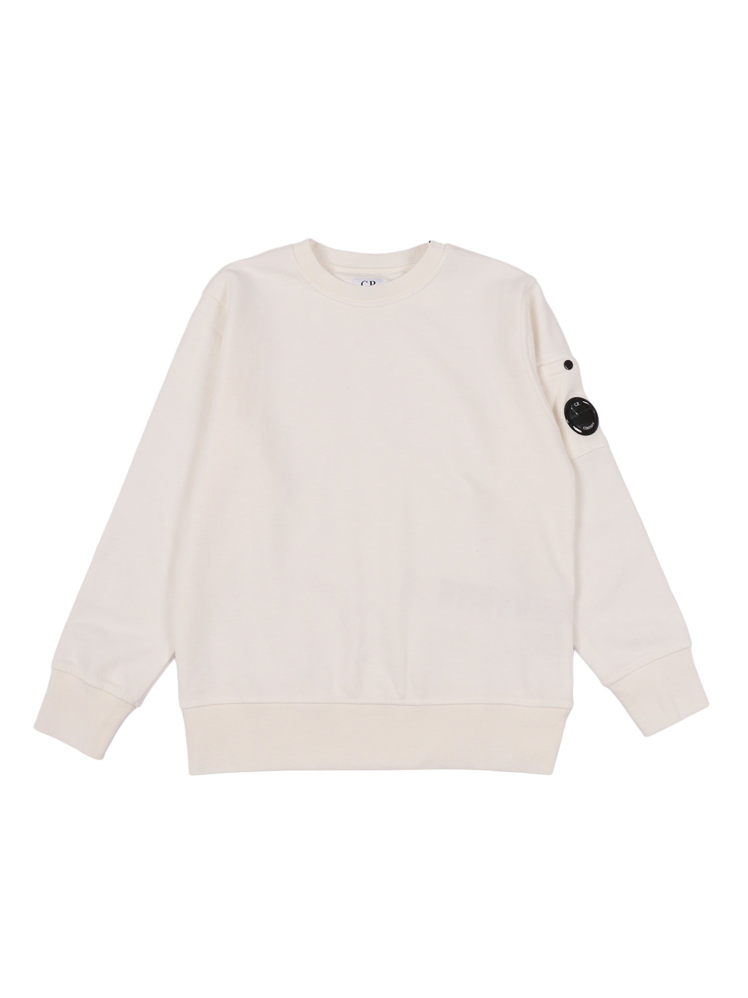 CREWNECK SWEATER White Cotton