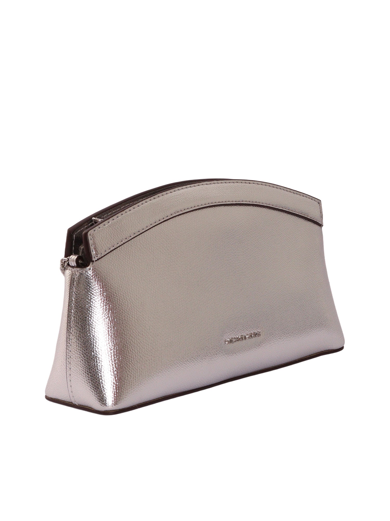 SM DOME CHN CLUTCH XBODY Argendo Cow Leather Handbag