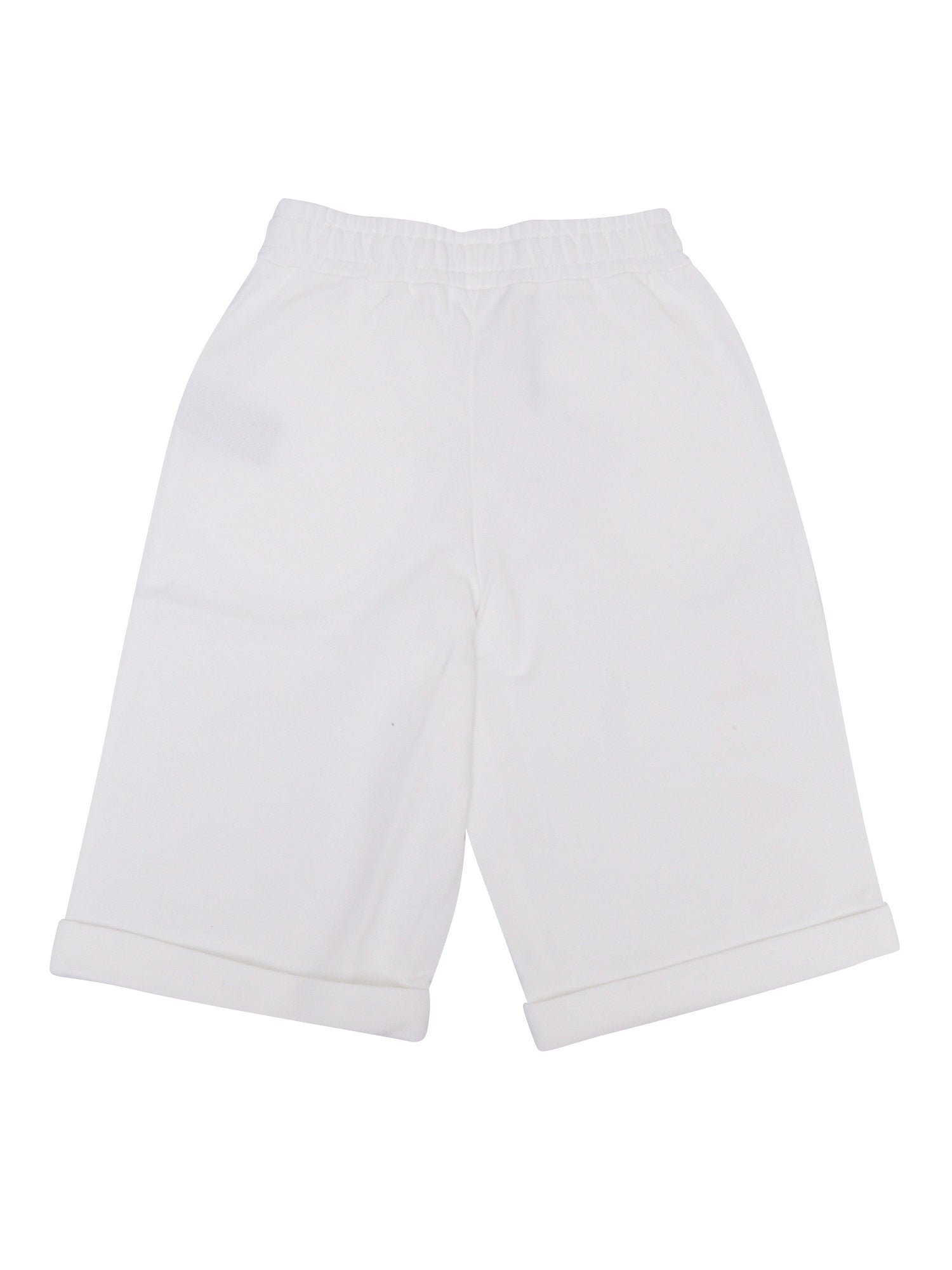 JERSEY SHORTS White Cotton
