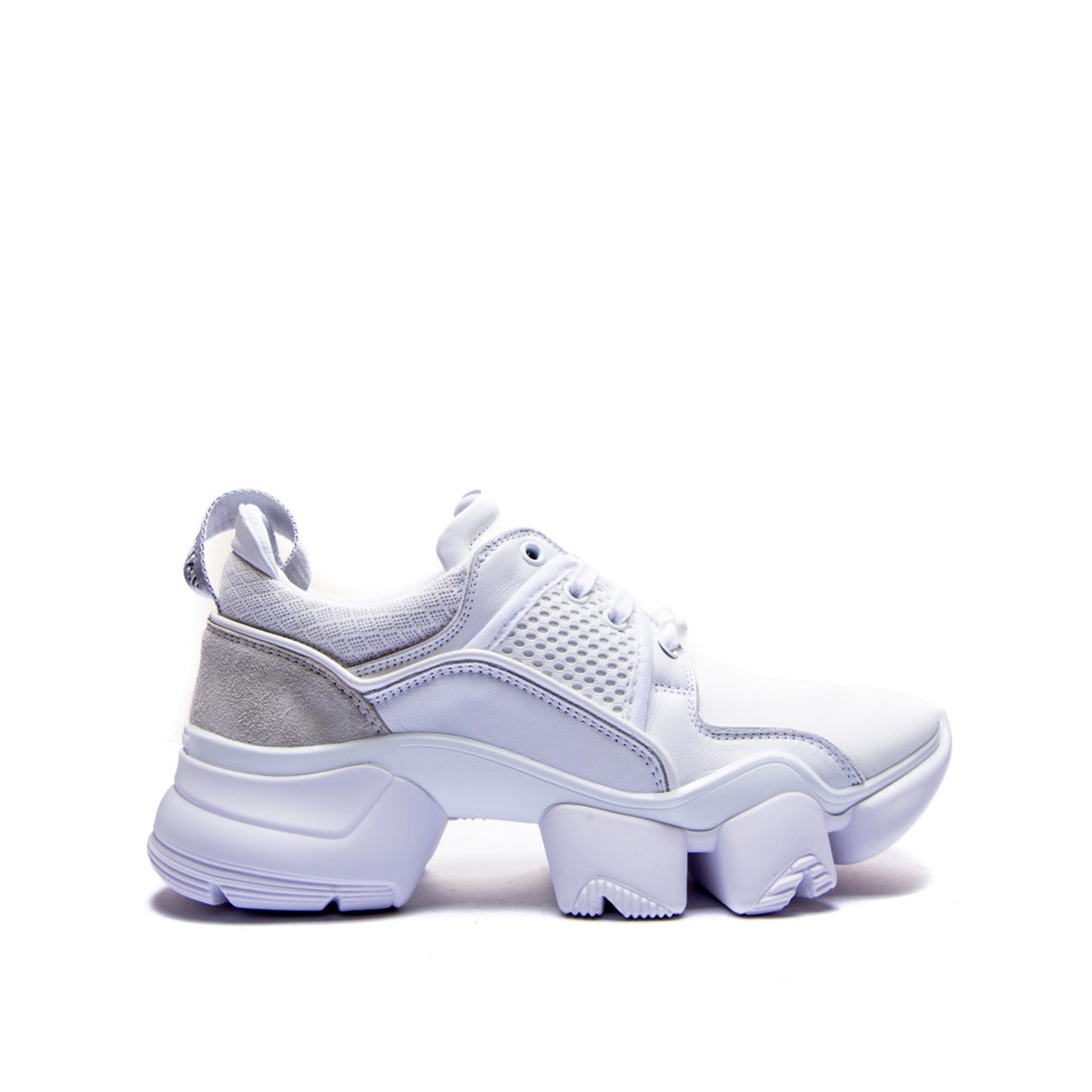 Jaw Leather Sneakers White Calf