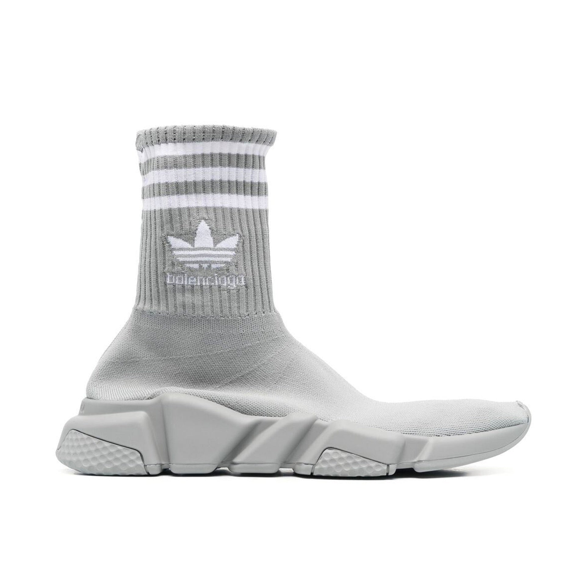 X Adidas Speed 2.0 Lt Sock Sneakers Gray Nylon