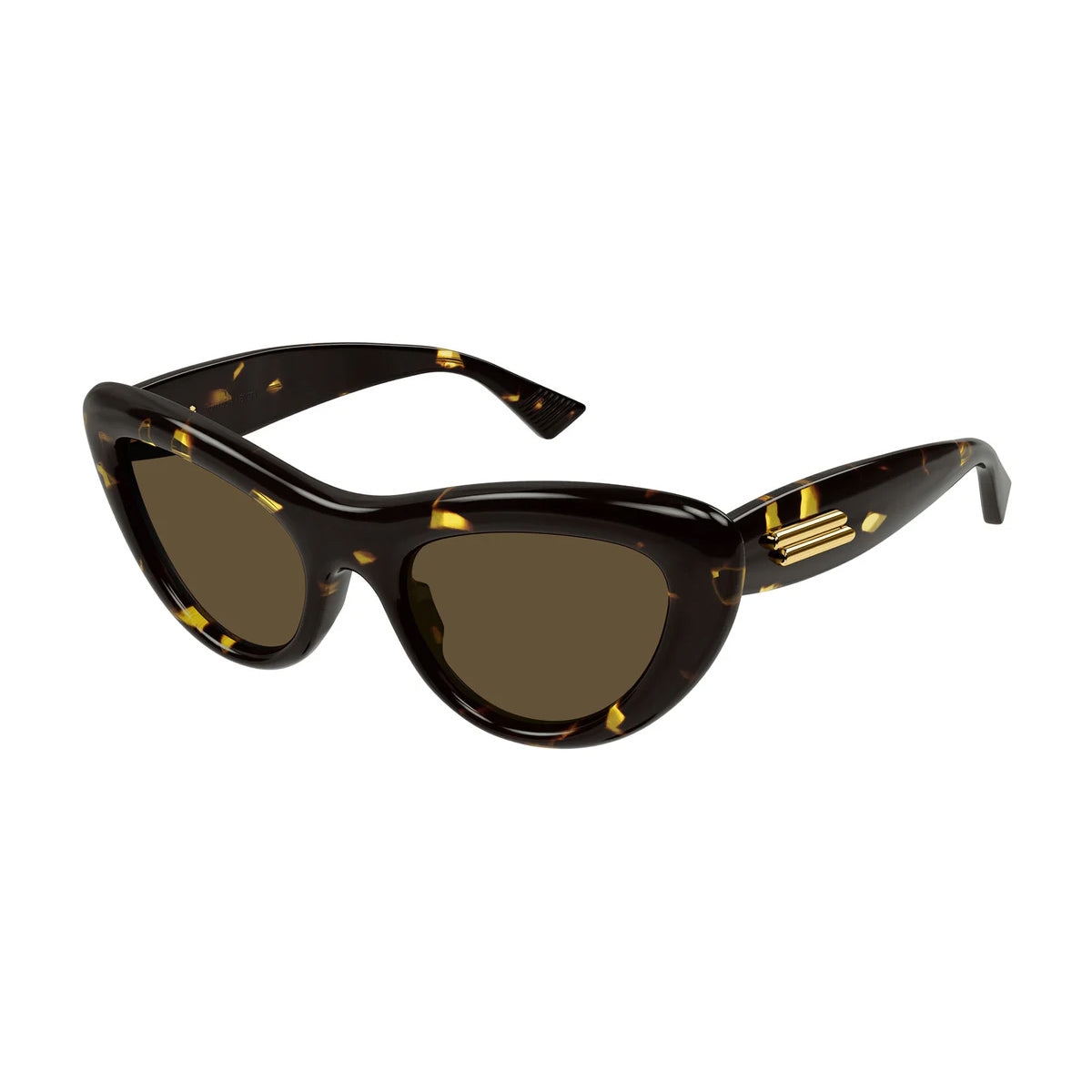 BV1282S LINE NEW CLASSIC 002 Havana Brown Marrone Recycled Acetate Occhiali Da Sole
