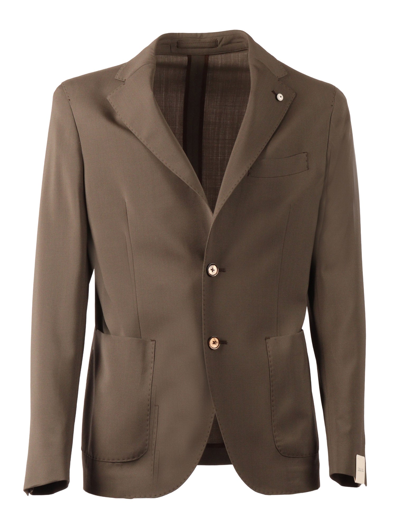 Jacket Grey Virgin Wool