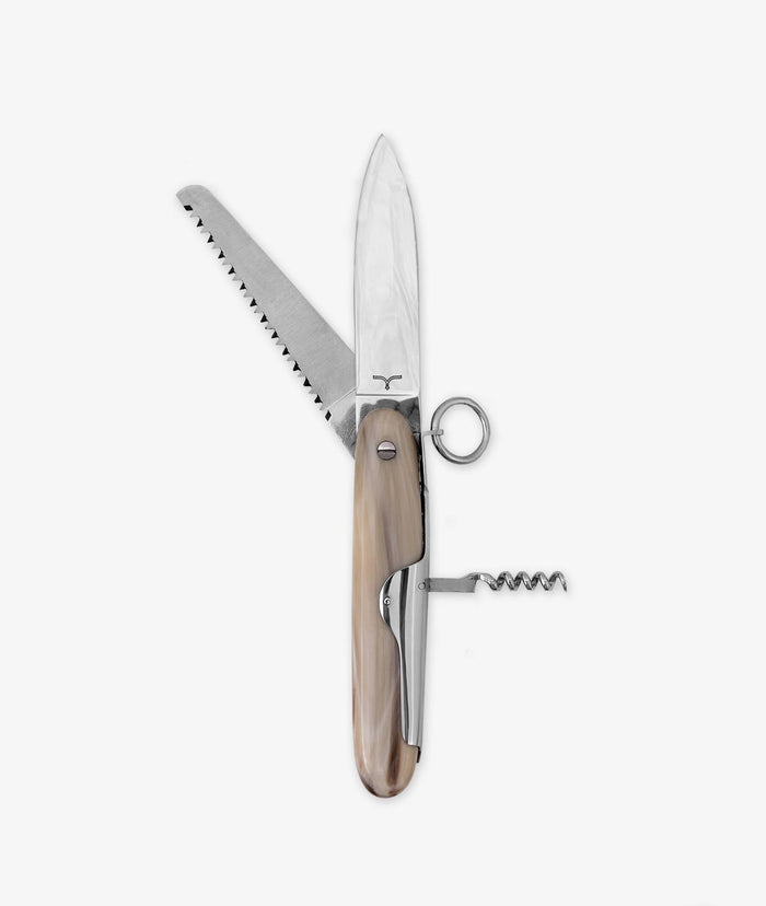 Folding Knife Navette Beige Collectors Knives