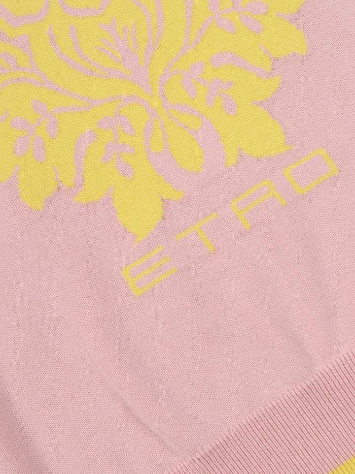 KNIT TOP Pink Cotton